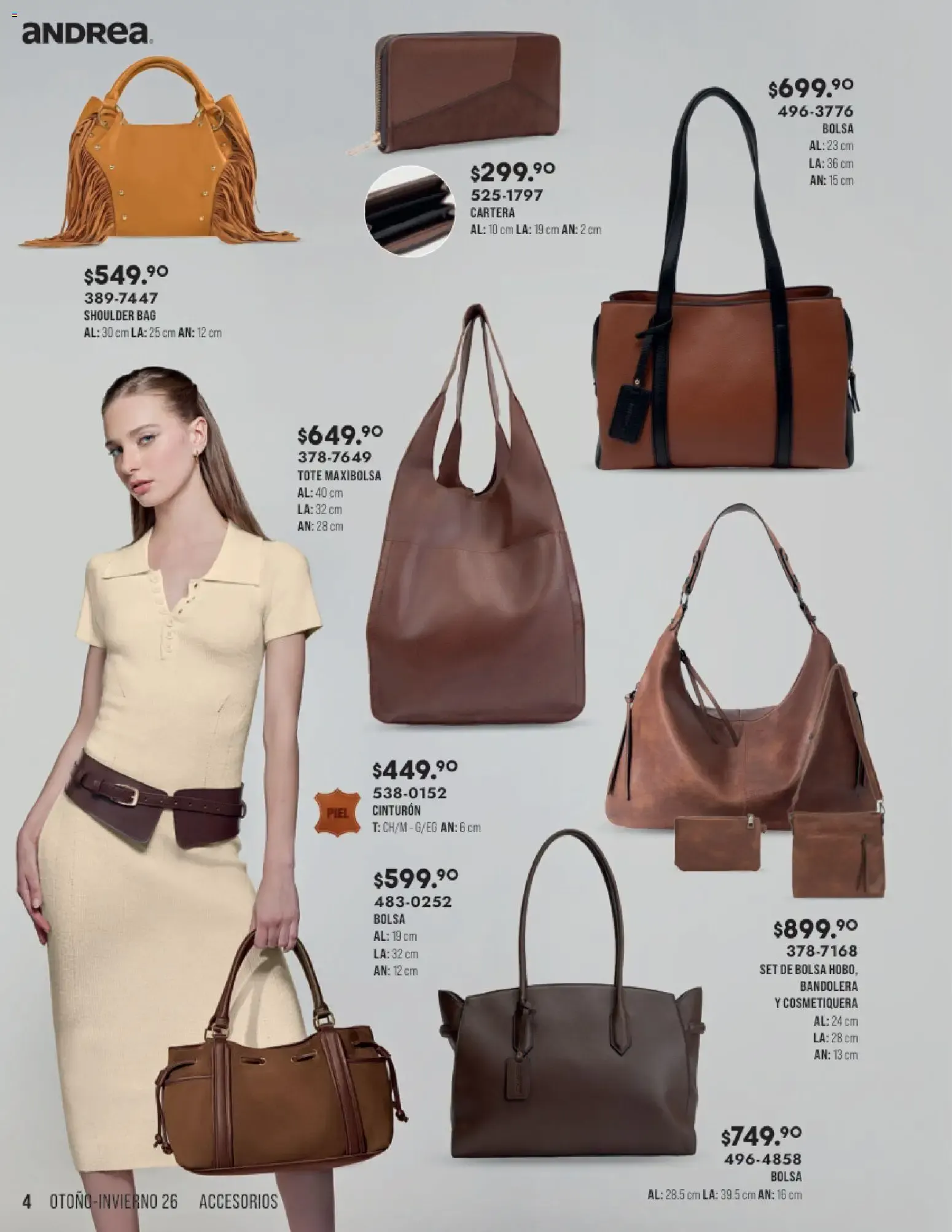 Catálogo de Andrea Accesorios 23 de agosto al 23 de enero 2027 - Pagina 4
