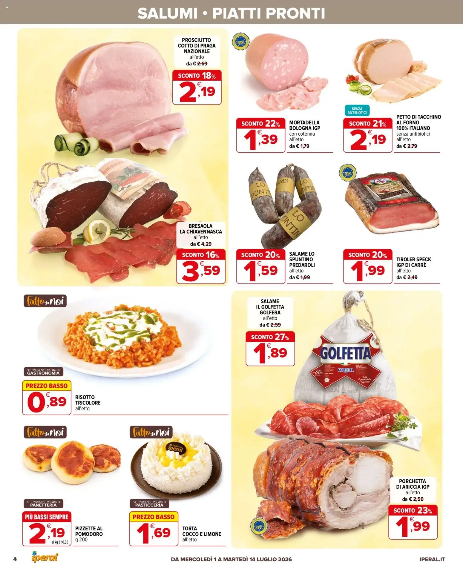 Nuovo Iperal volantino dal 01/07/2026 > offerte anteprima 🛍️ da 1 luglio a 14 luglio di 2026 - Pagina del volantino 4
