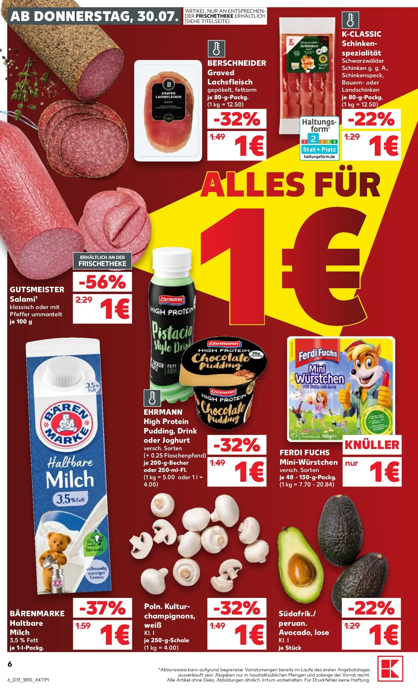 Kaufland: Ofertas de la Semana von 30. Juli bis 5. August 2026 - Prospekt seite 6