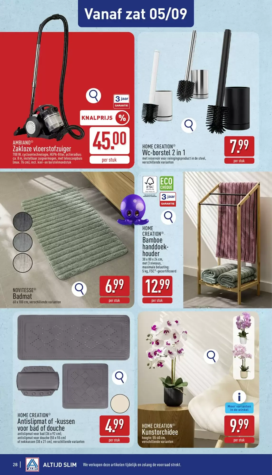 ALDI Folder van 31/08 t.e.m. 05/09 van 31 augustus tot 5 september 2026 - folder pagina 28