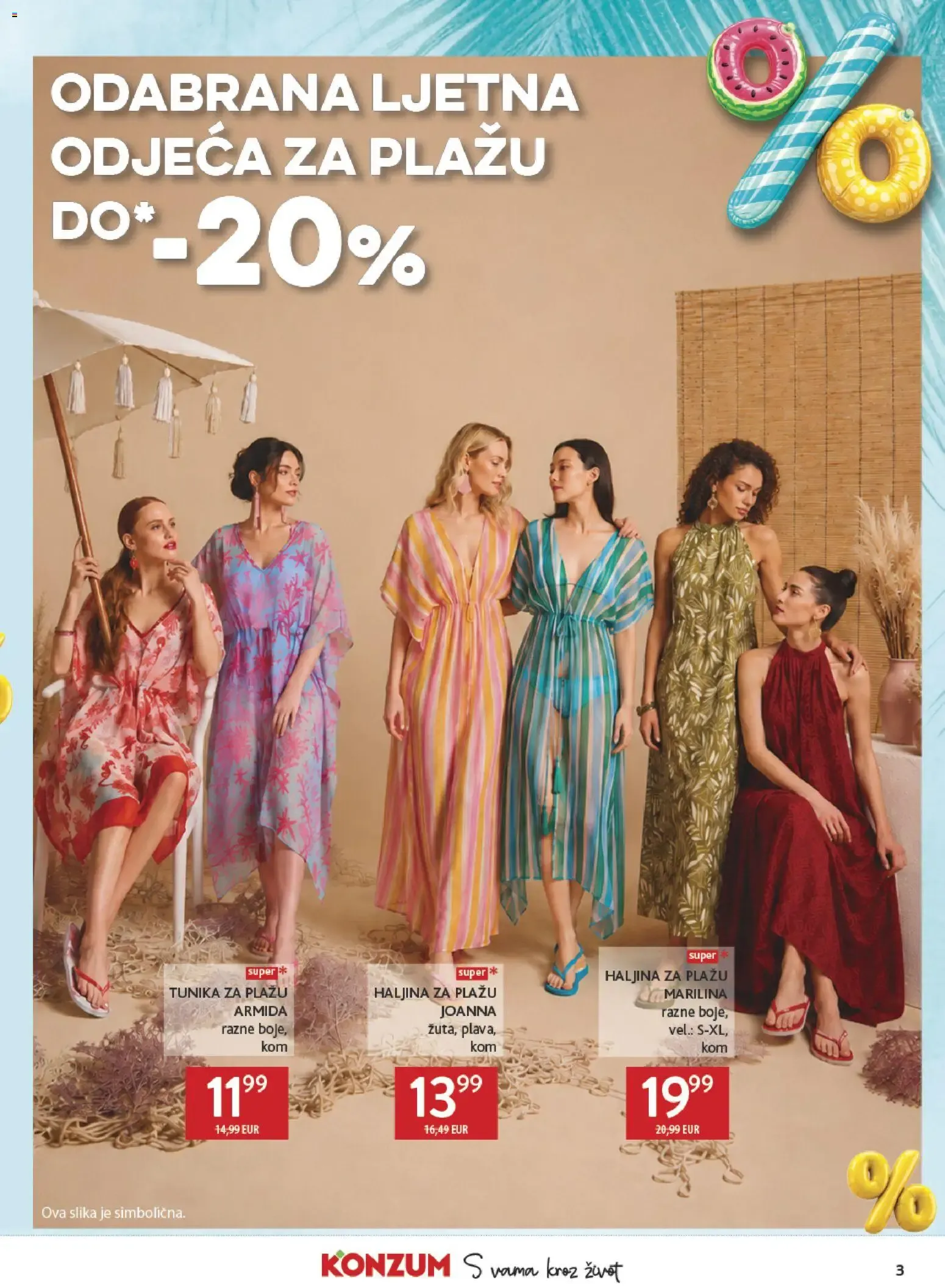 Katalog Konzum Top Ljetna Ponuda novi od 24.07.2026 na listanje > letak digitalni od 24. srpnja do 20. rujna 2026. - Pregled Stranica 3