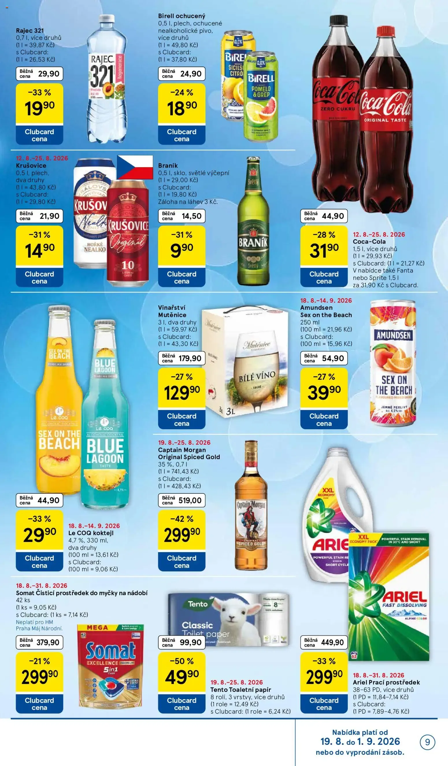Tesco leták na tento + příští týden 19.08.2026 - 19. srpna 25. srpna 2026 - Page 9