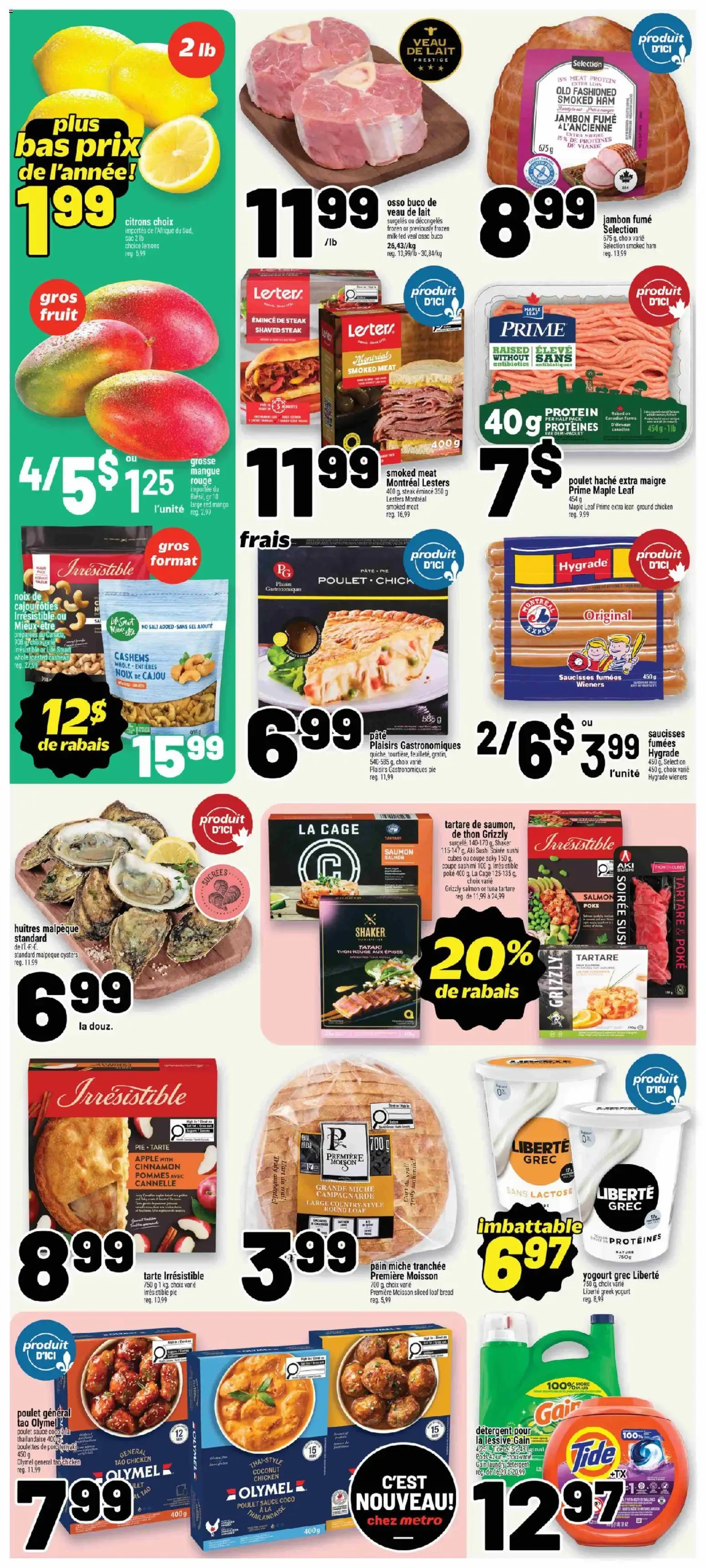 Metro circulaire - Mon épicier from Sep 24, 2026 > weekly specials & deals from September 24 to September 30 2026 - flyer page 2