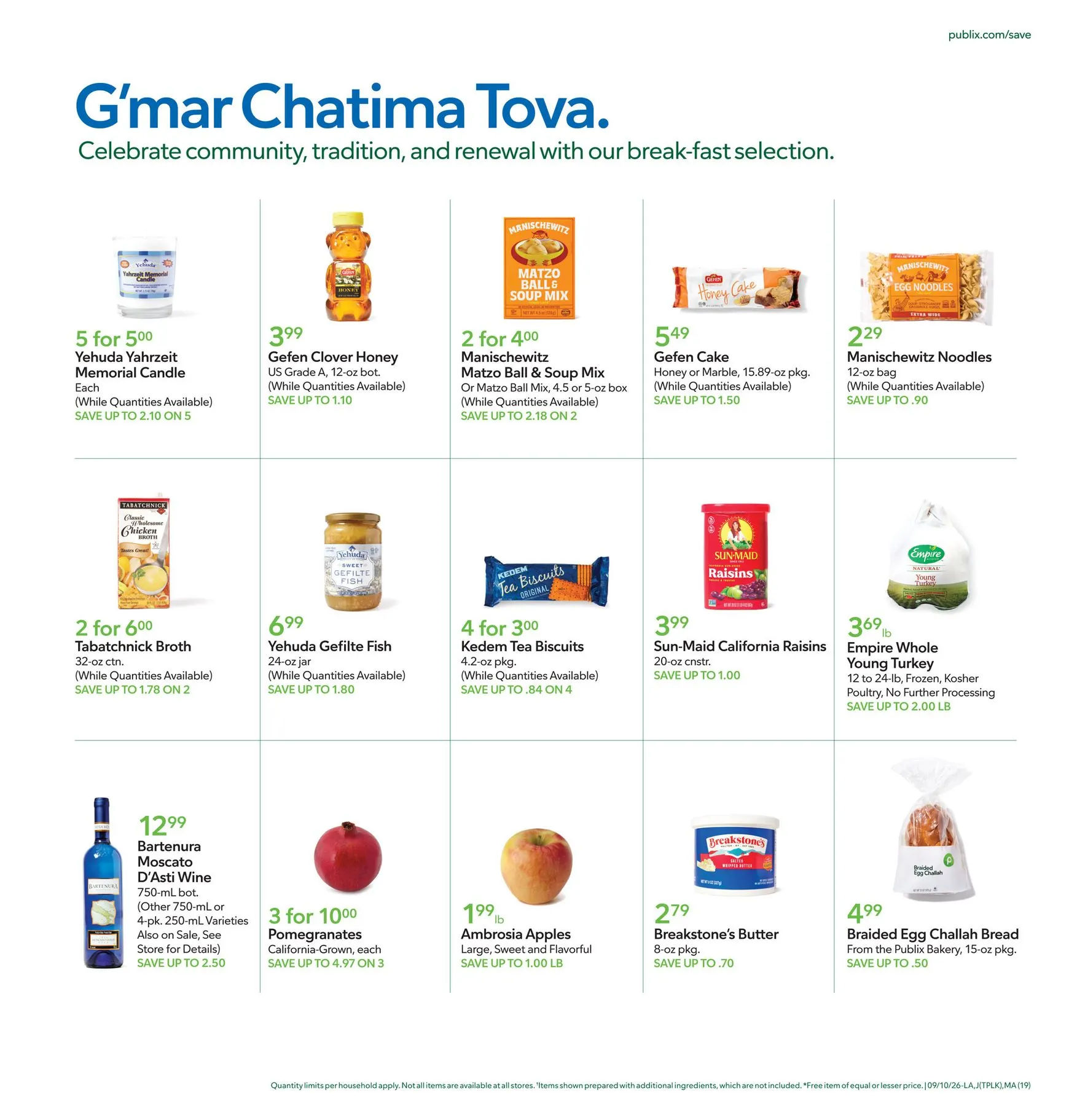 Weekly ad Kick off your cravings. Enjoy savings on game day must-haves. from September 10 to September 16 2026 - Page 19