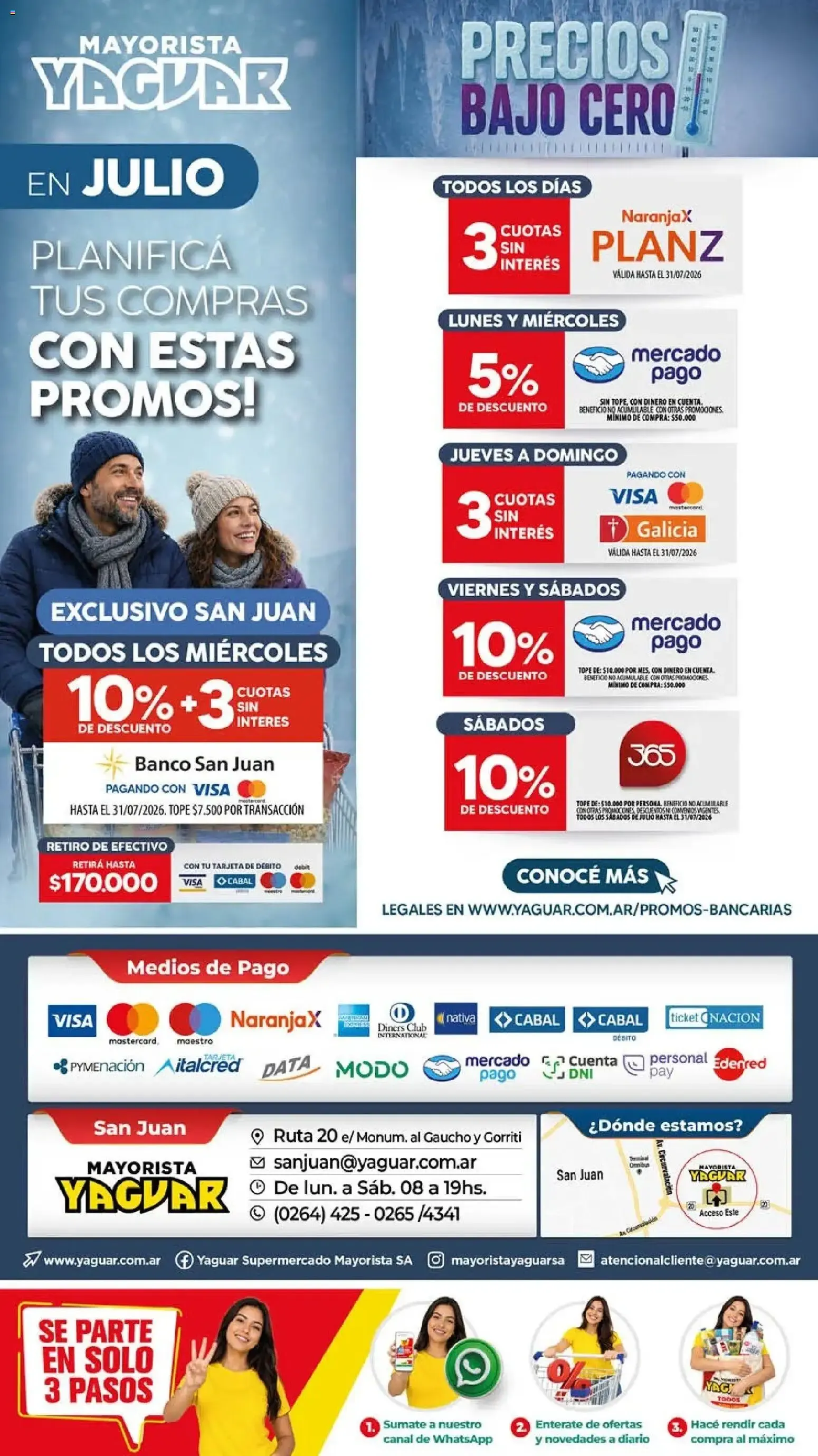 Ofertas de Mayorista Yaguar: Precios Bajo Cero - Oferta Semanal San Juan 20 de julio al 25 de julio 2026 - Página 17 del catálogo