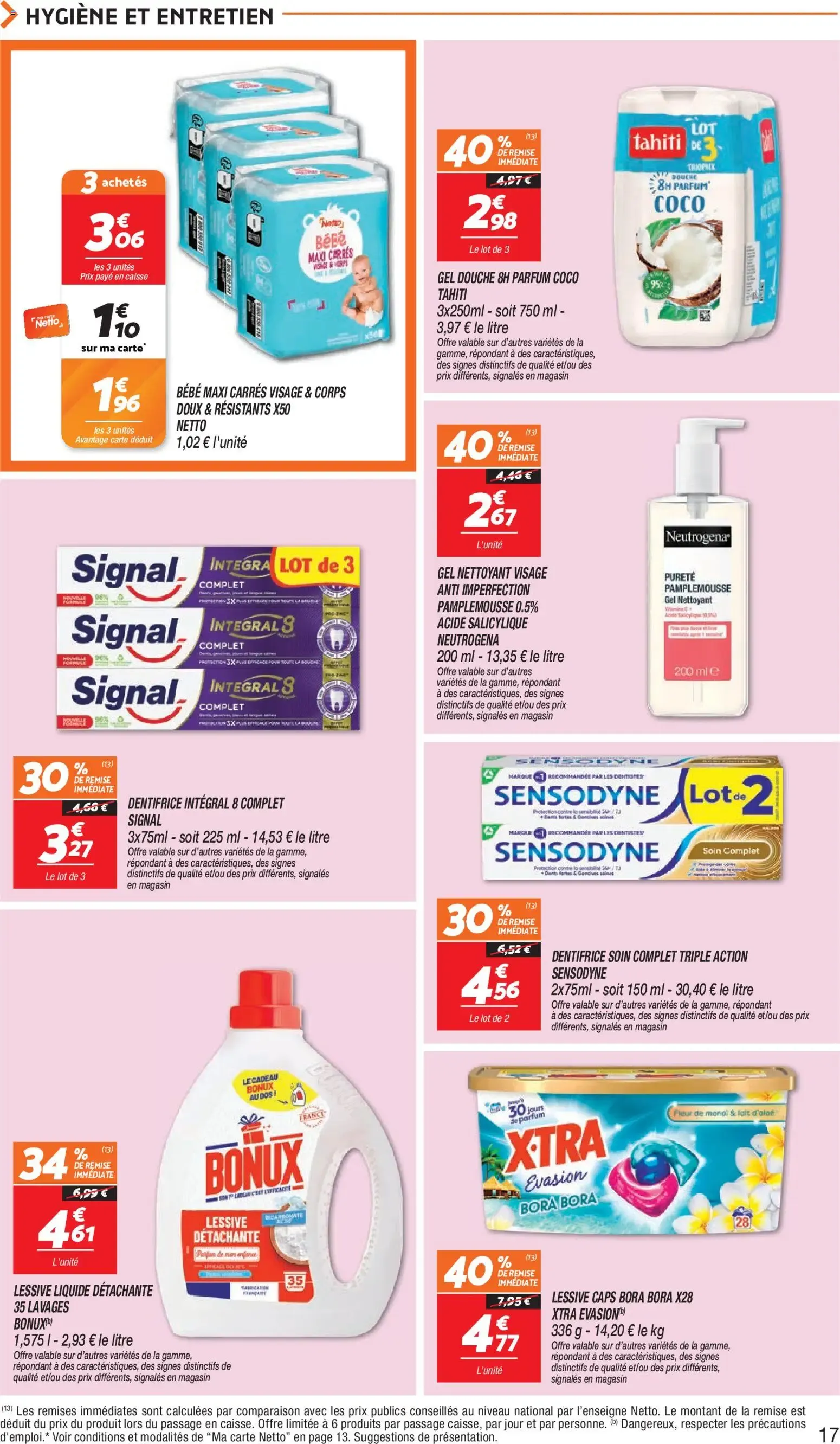 Netto rendez-vous prix bas à partir du 08/09/2026 - promo en ligne du 8 septembre au 14 septembre 2026 - Catalogue page 17