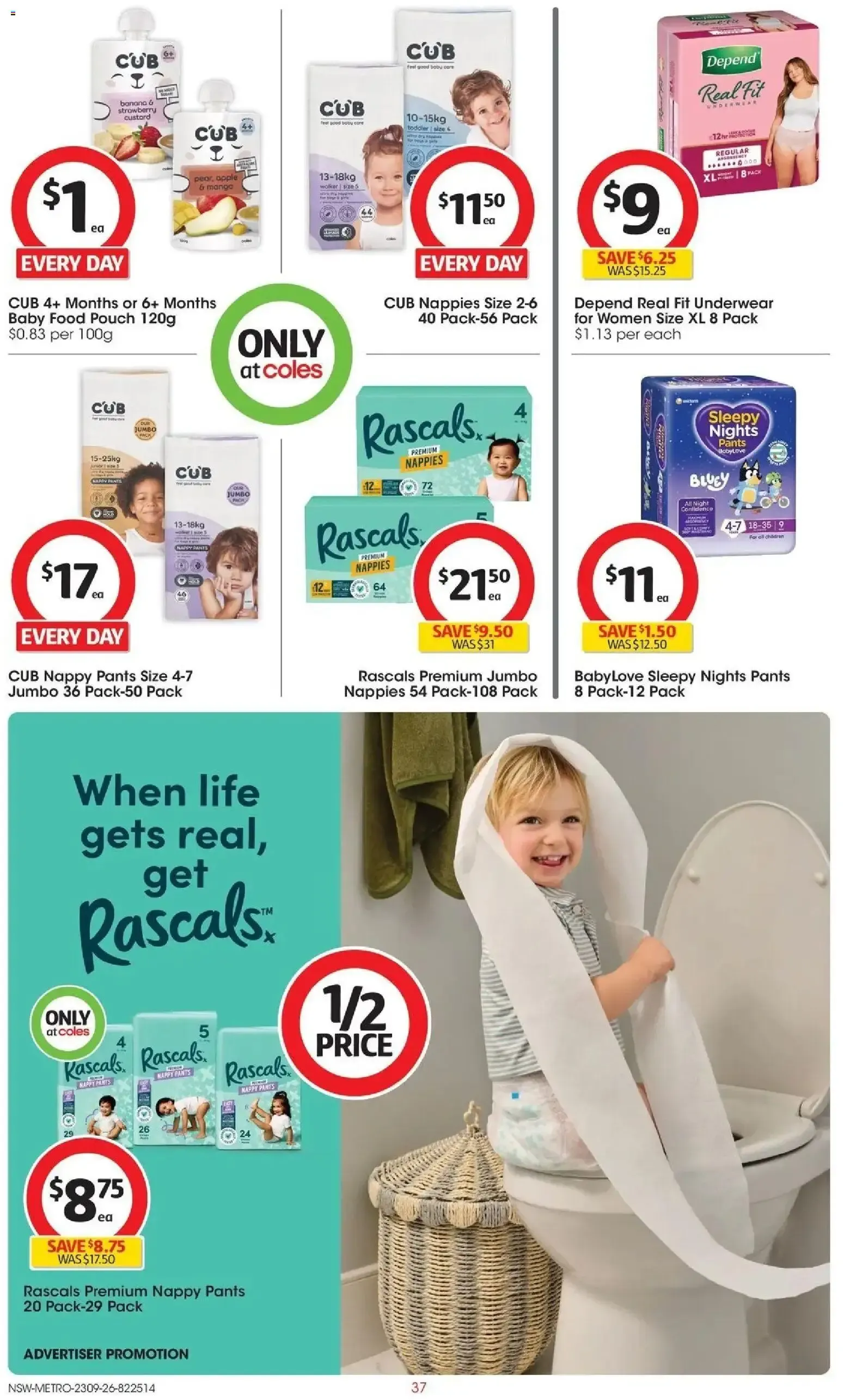 Coles | Footy Fever - Catalogue valid from 23 September to 29 September 2026 - page 37
