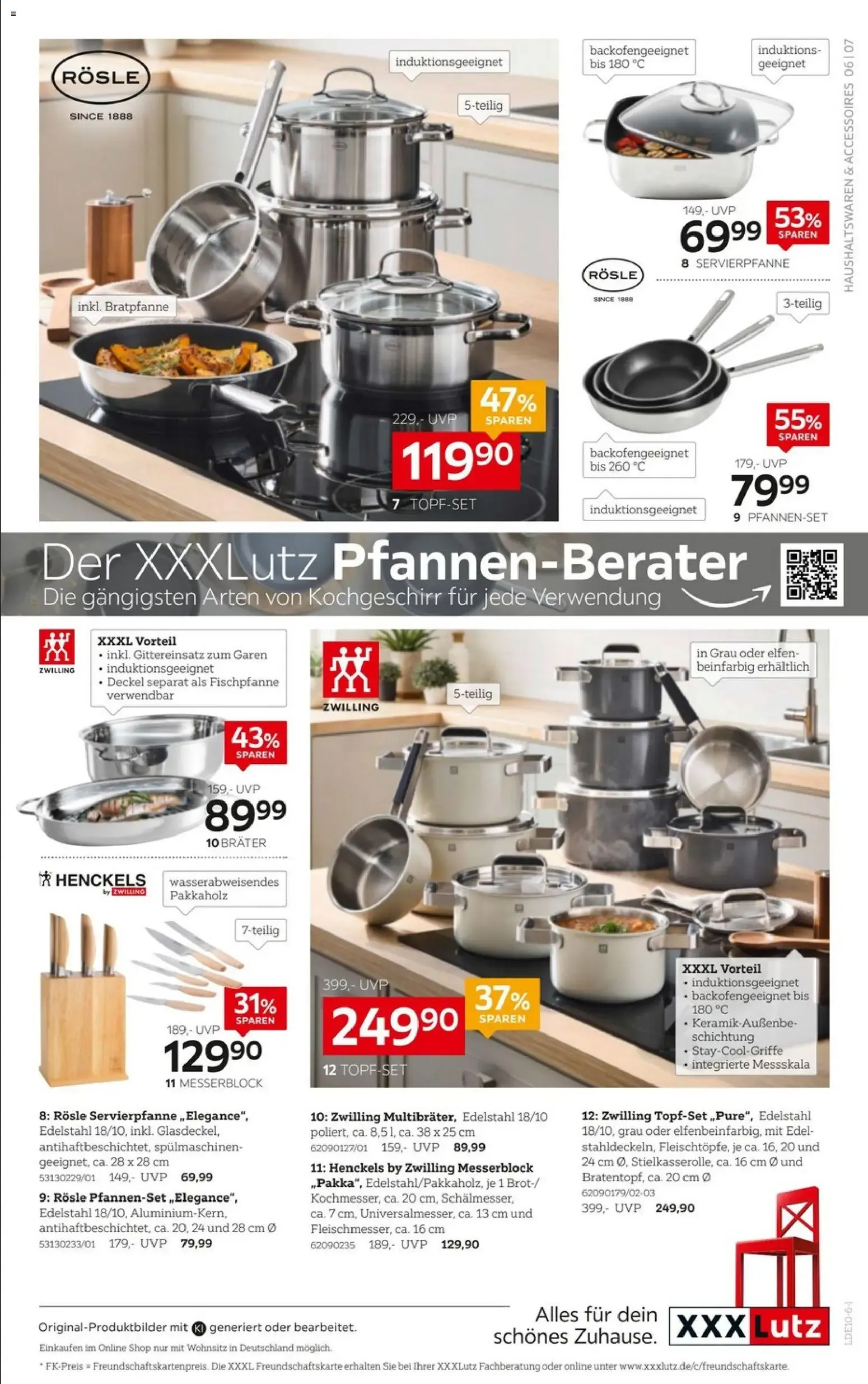 XXXLutz – Ahorra hasta 72% en productos Dieter Knoll para el hogar von 17. Oktober bis 31. Oktober 2026 - Prospekt seite 7