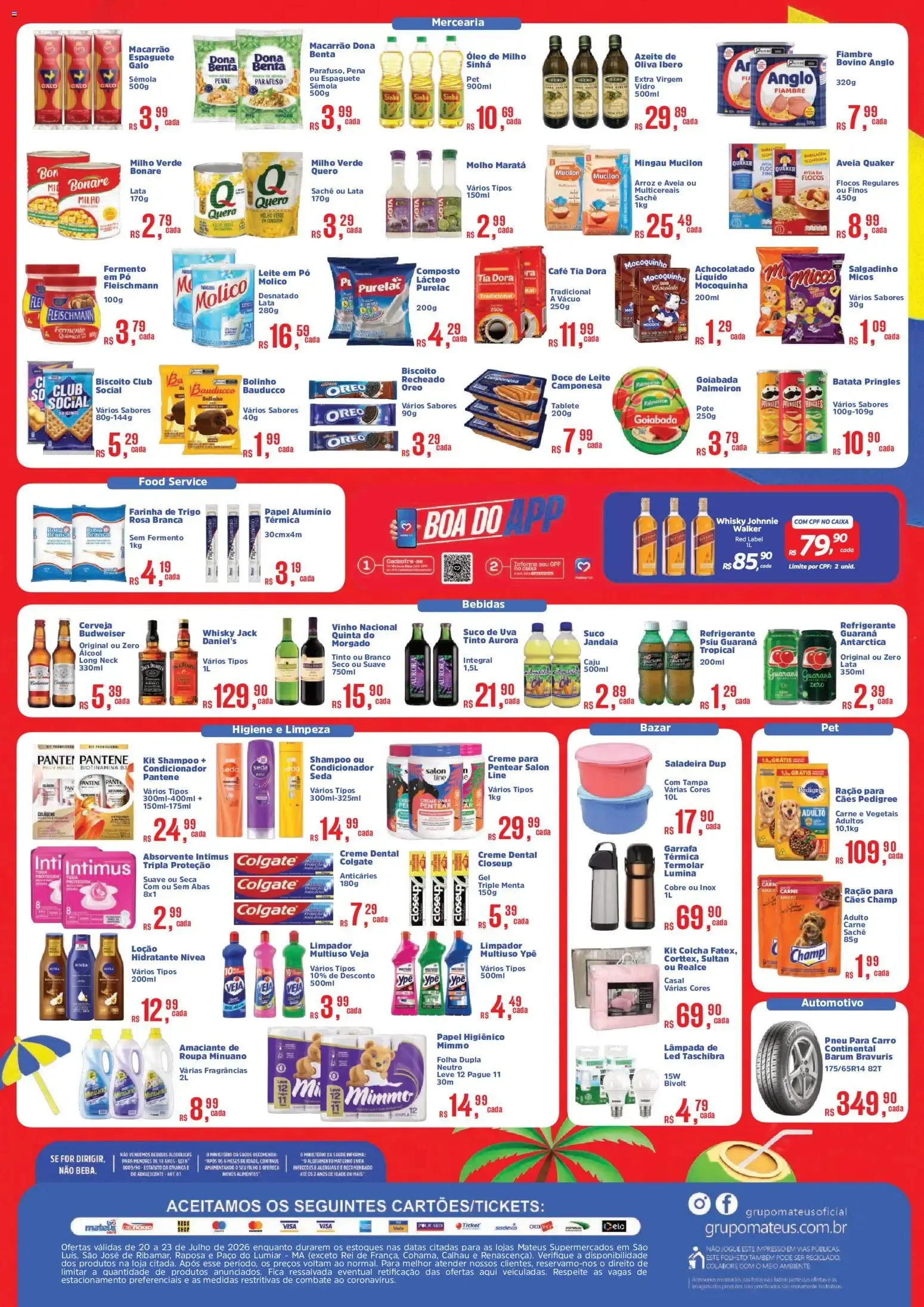 Encarte de Mateus - Ofertas da semana de 20/07/2026 | Promoções Online 20 de julho até 23 de julho 2026 - Pagina 2