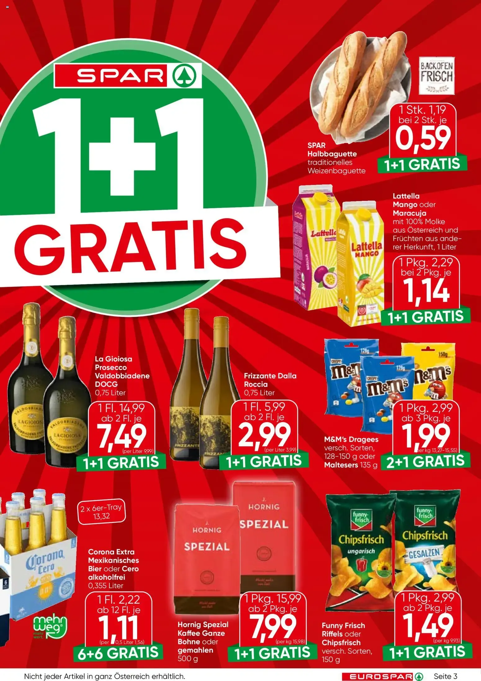 Eurospar Flugblatt von 03.06.2026 - Aktuelle Angebote von 3. Juni bis 17. Juni 2026 - Flugblätt seite  3