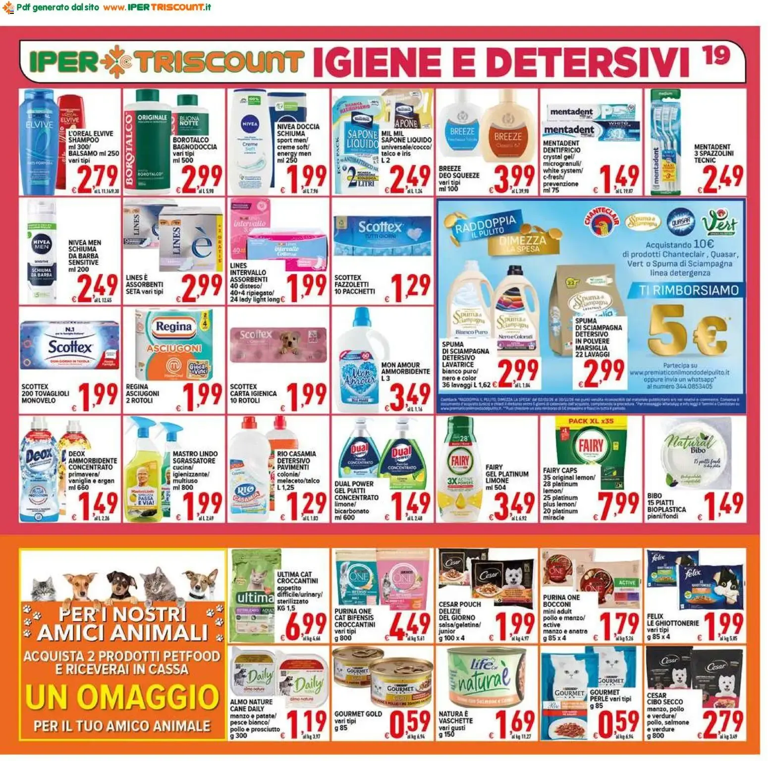 Ipertriscount volantino dal 14/10/2026 - online Offerte da 14 ottobre a 22 ottobre di 2026 - Pagina del volantino 19