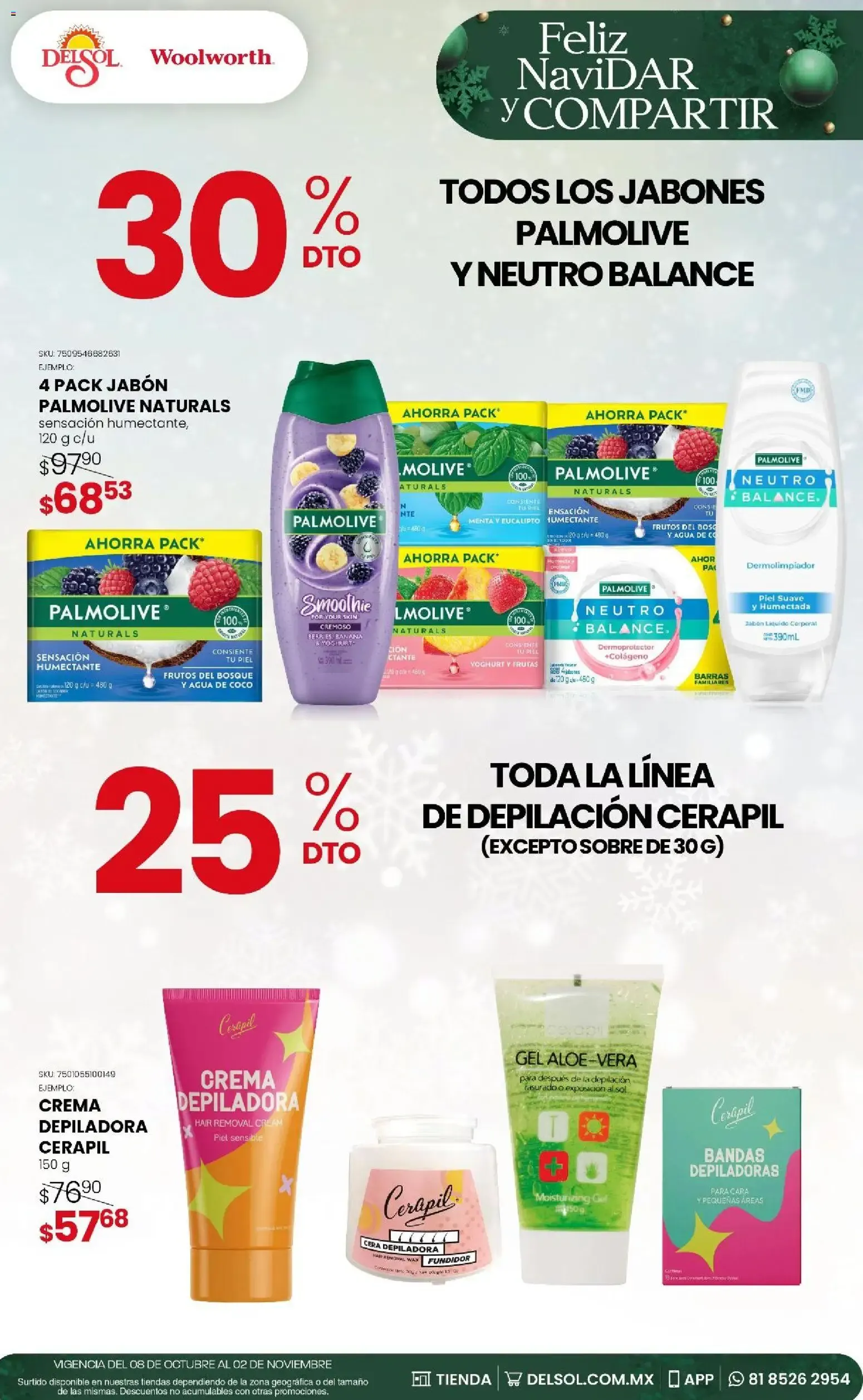 Catálogo de Del Sol y Woolworth - Feliz NaviDar y Compartir (08/10/2026 - 02/11/2026) - catálogo en línea 8 de octubre al 2 de noviembre 2026 - Pagina 56