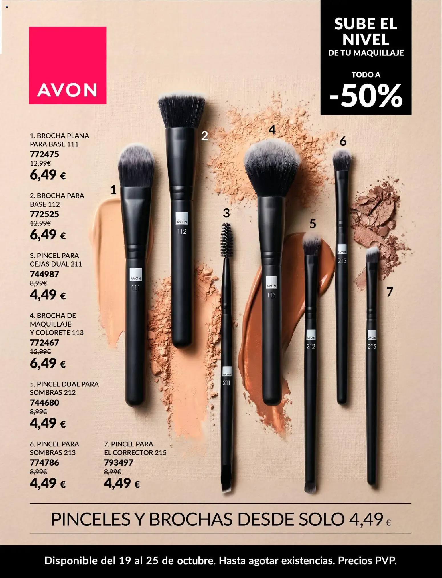 Catálogo de Avon Sube el nivel de tu maquillaje 19 de octubre al 25 de octubre 2026 - Página 2