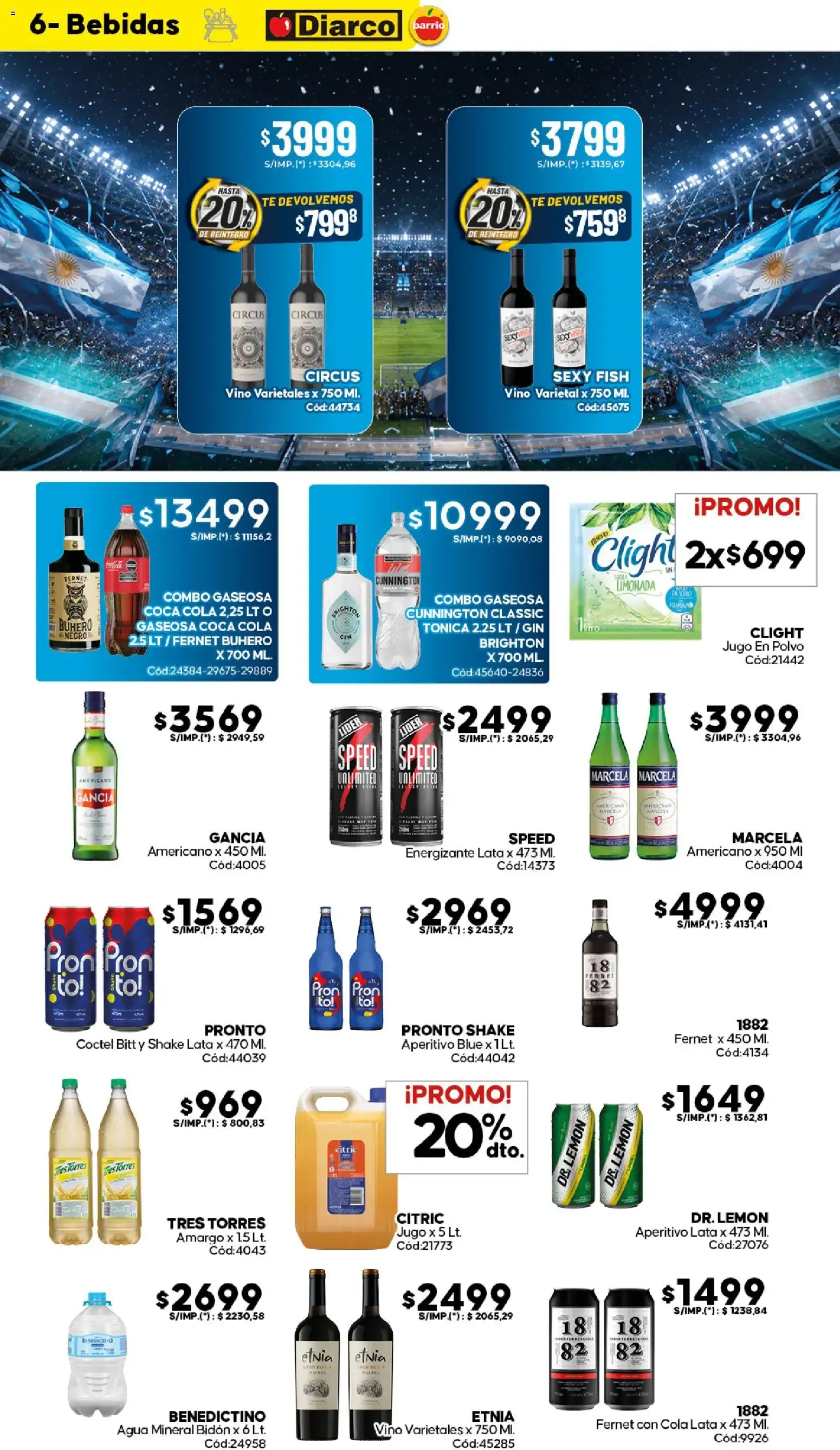 Ofertas de Diarco - Ahorros Mundiales 15 de junio al 19 de junio 2026 - Página 6 del catálogo