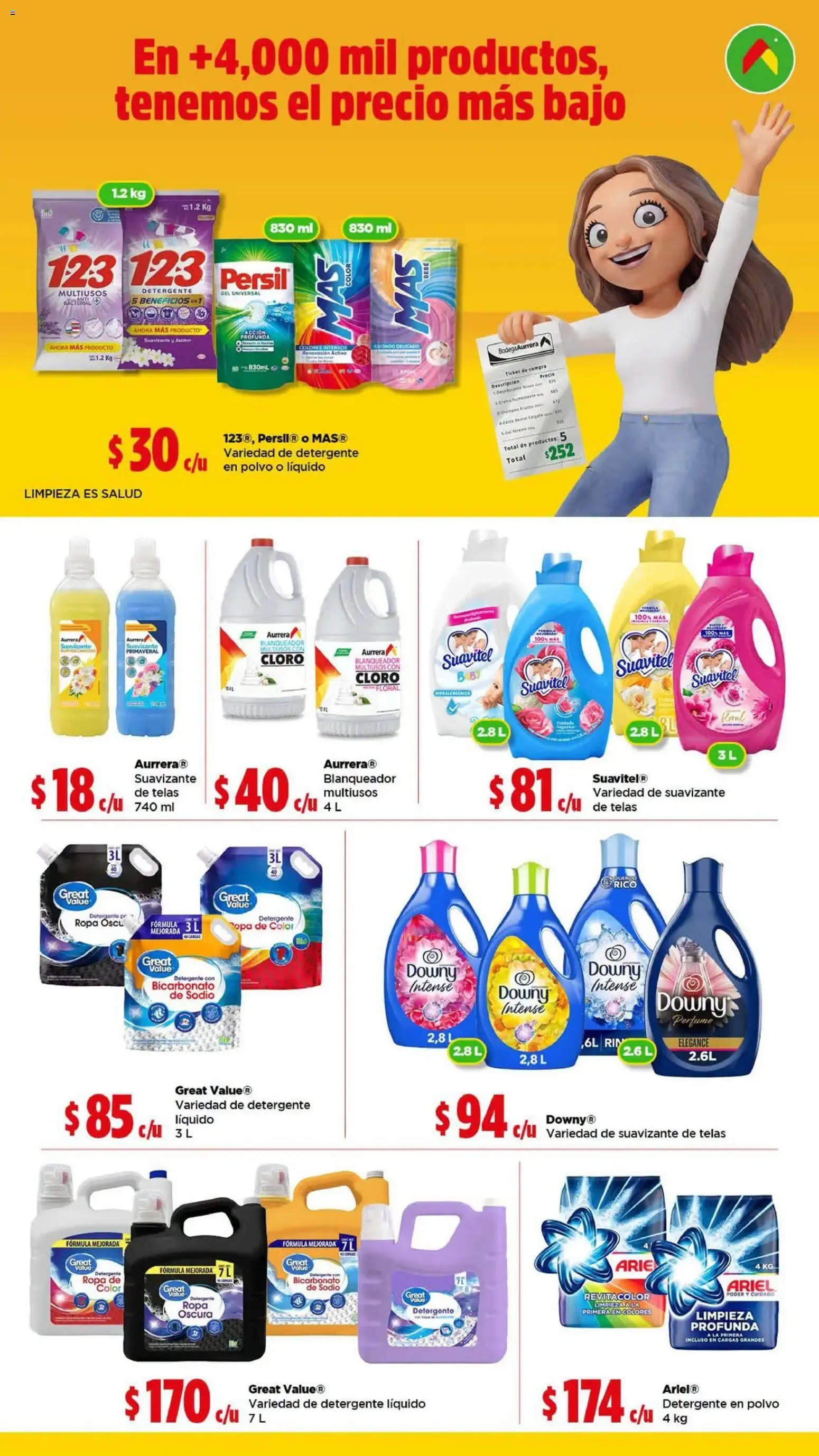 Catálogo de Bodega Aurrerá folleto Precios que no se tocan - Llena tu carrito con esenciales (21/10/2026 - 20/11/2026) - catálogo en línea 21 de octubre al 20 de noviembre 2026 - Pagina 2