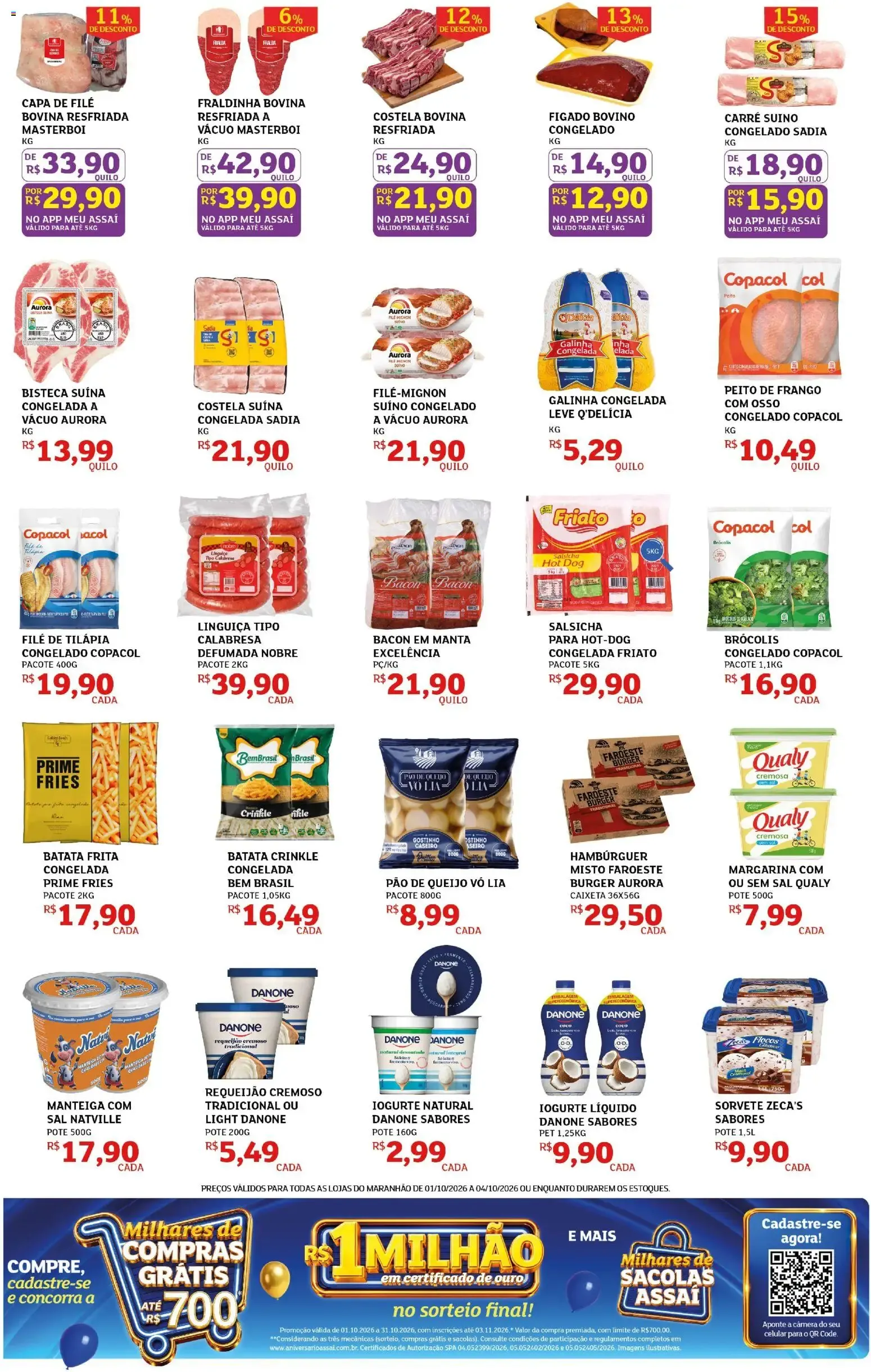 Encarte de Assaí Atacadista ofertas - MA de 01/10/2026 | Promoções Online 1 de outubro até 4 de outubro 2026 - Pagina 3
