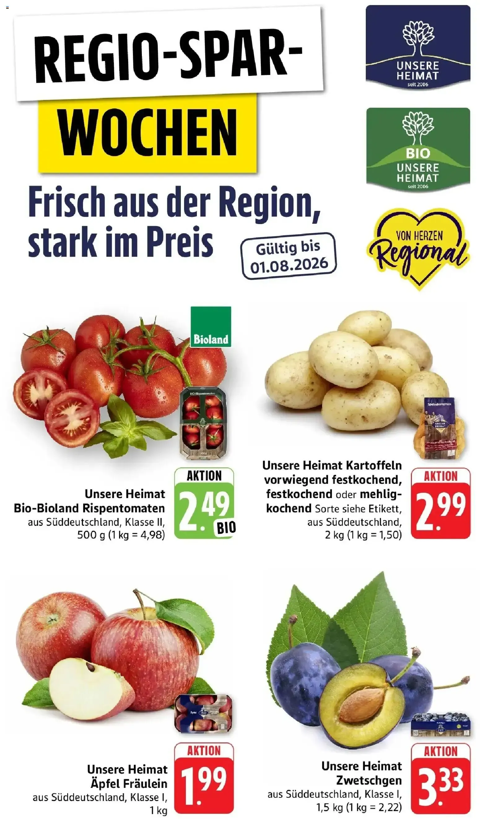 nah & gut Prospekt Sinsheim (ab 29.06.2026) zum Blättern von 29. Juni bis 4. Juli 2026 - Prospekt seite 2