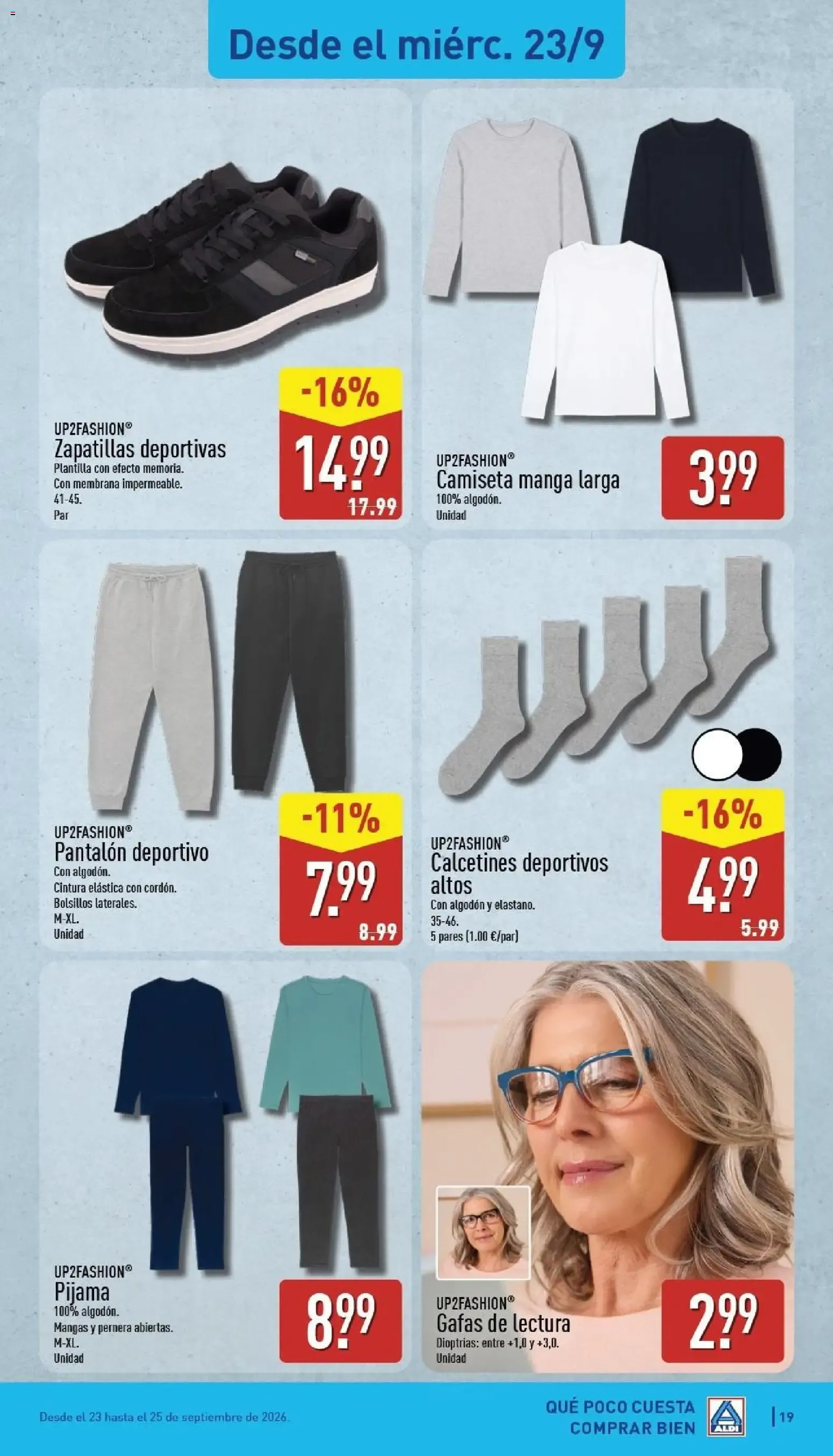 Catálogo de ALDI: Qué poco cuesta comprar bien 21 de septiembre al 27 de septiembre 2026 - Página 19