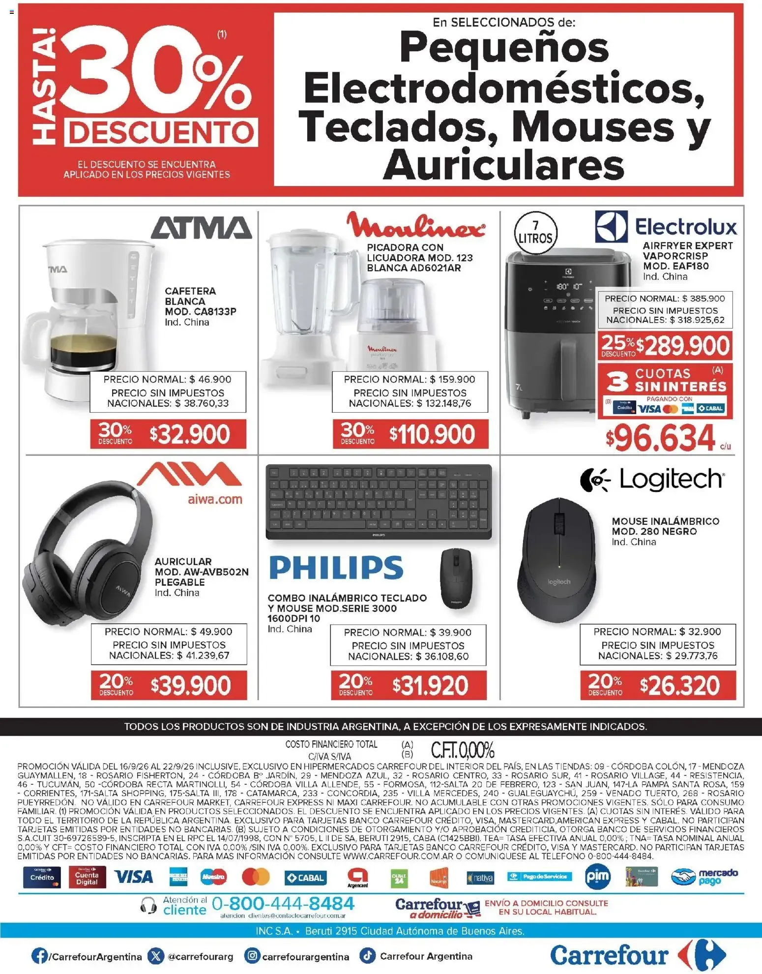 Ofertas de Carrefour Ofertas || del 16/09/2026 - 22/09/2026 || Promociones 16 de septiembre al 22 de septiembre 2026 - Página 31 del catálogo
