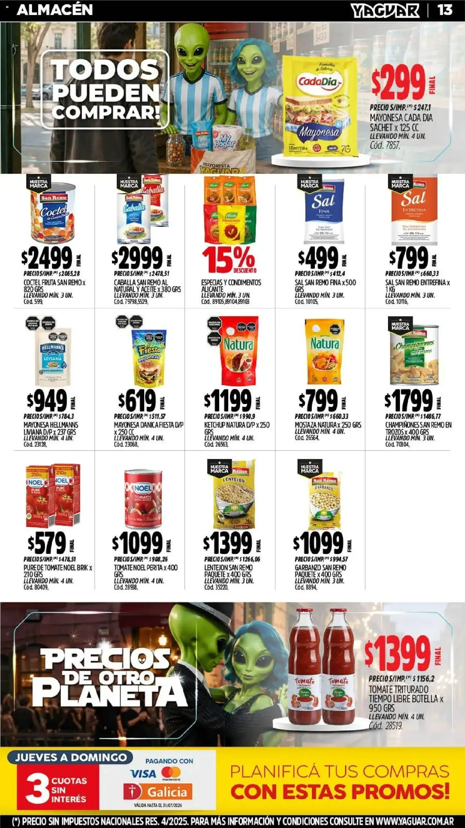 Ofertas de Yaguar - Oferta Semanal Parque Chacabuco del 06/07/2026 - 12/07/2026 6 de julio al 12 de julio 2026 - Página 14 del catálogo