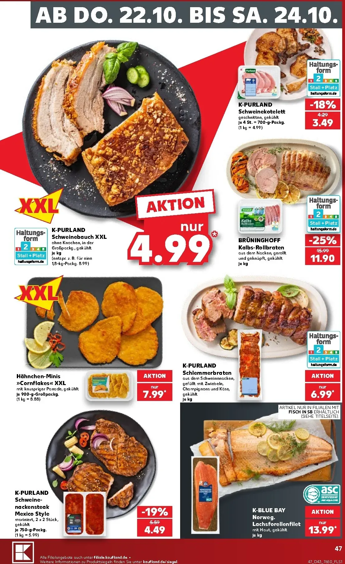 Kaufland Prospekt nächste Woche – von Montag 19.10.2026 bis Samstag 24.10.2026 von 19. Oktober bis 24. Oktober 2026 - Prospekt seite 48