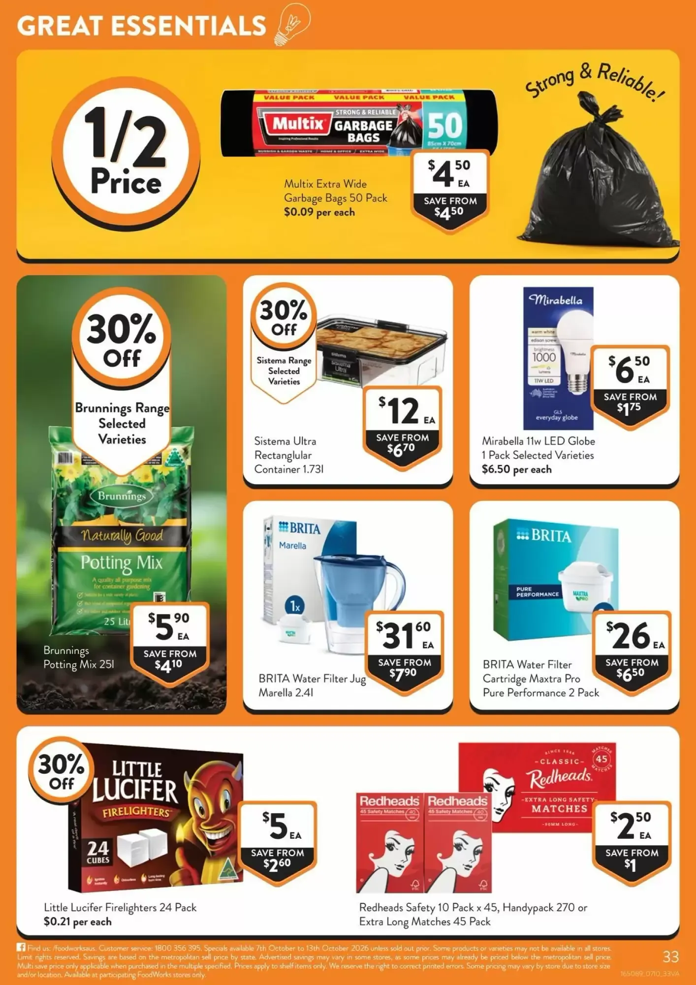 Foodworks catalogue week 41 - Catalogue valid from 7 October to 13 October 2026 - page 33