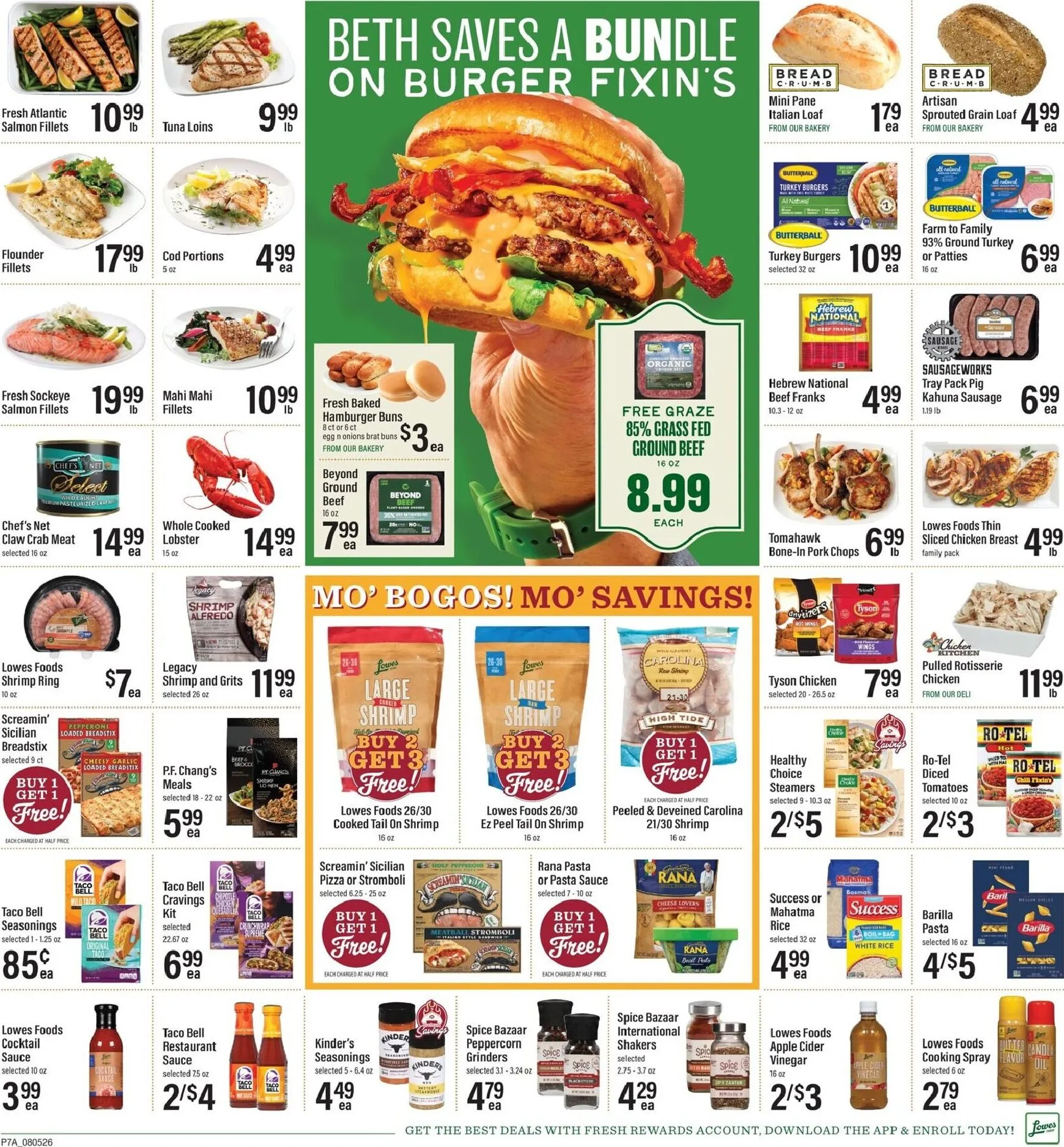 Weekly ad Current Lowes Foods leaflet valid from Wednesday 08/05/2026 to Tuesday 08/11/2026 from August 5 to August 11 2026 - Page 12