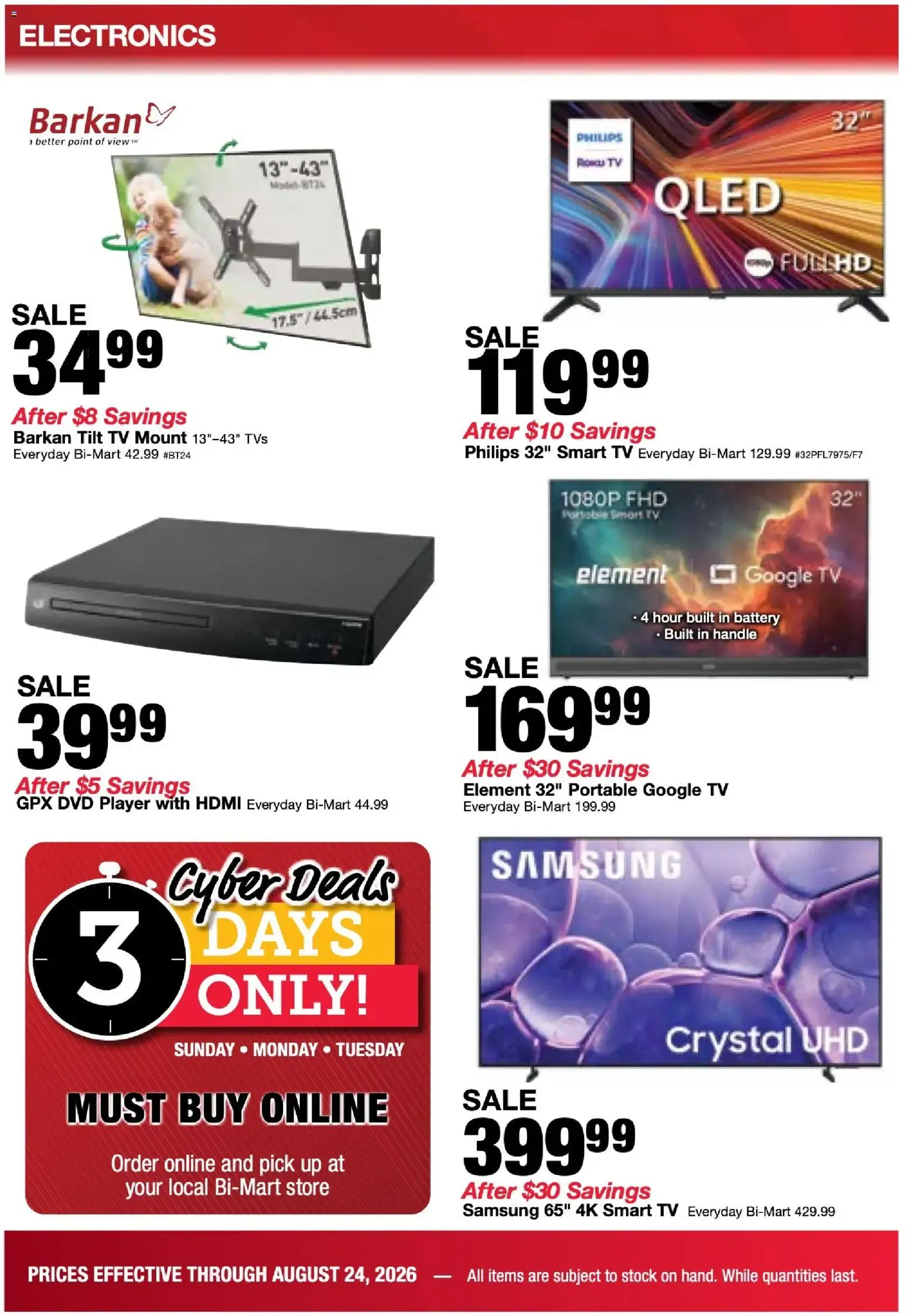 Weekly ad Bi-Mart Weekly Ad from 08/18/2026 - Flyer from August 18 to August 24 2026 - Page 4