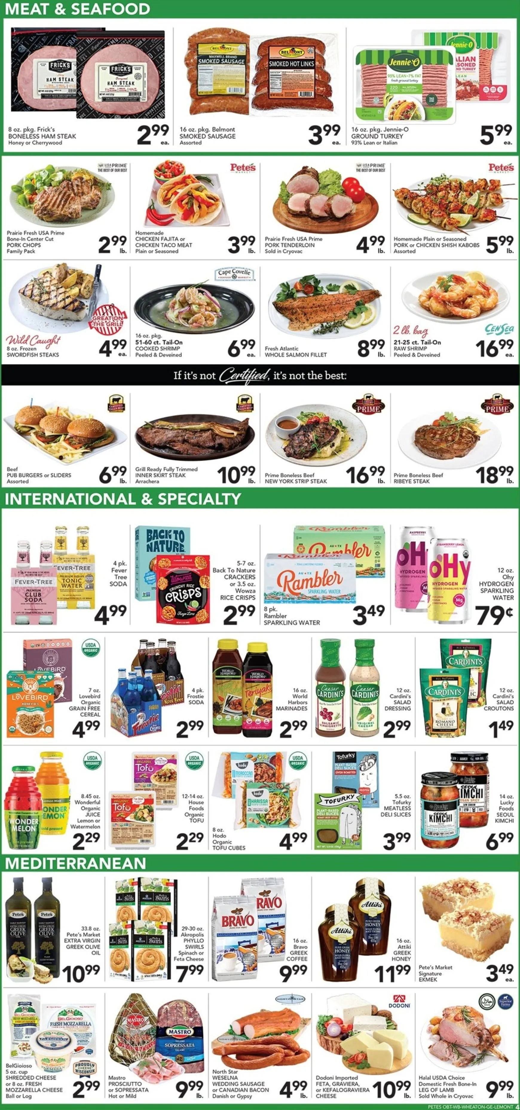 Weekly ad Current Pete's Fresh Market - Oakbrook Terrace leaflet valid from Wednesday 08/12/2026 to Tuesday 08/18/2026 from August 12 to August 18 2026 - Page 4
