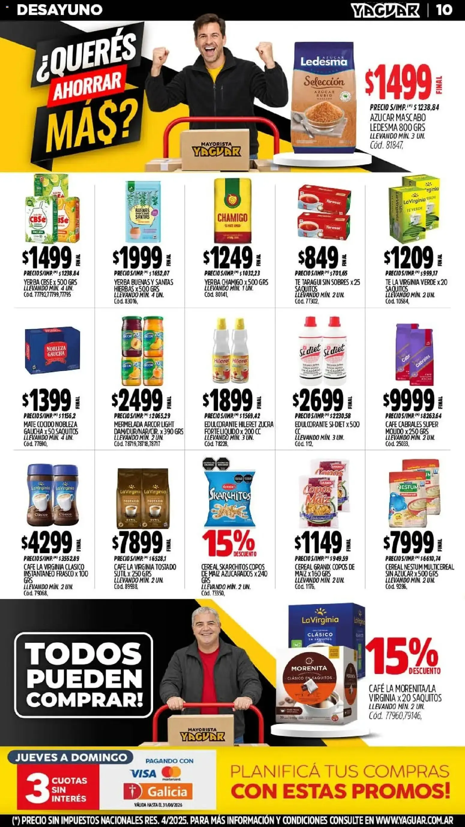 Ofertas de Yaguar - Oferta Semanal San Juan del 24/08/2026 - 29/08/2026 24 de agosto al 29 de agosto 2026 - Página 9 del catálogo