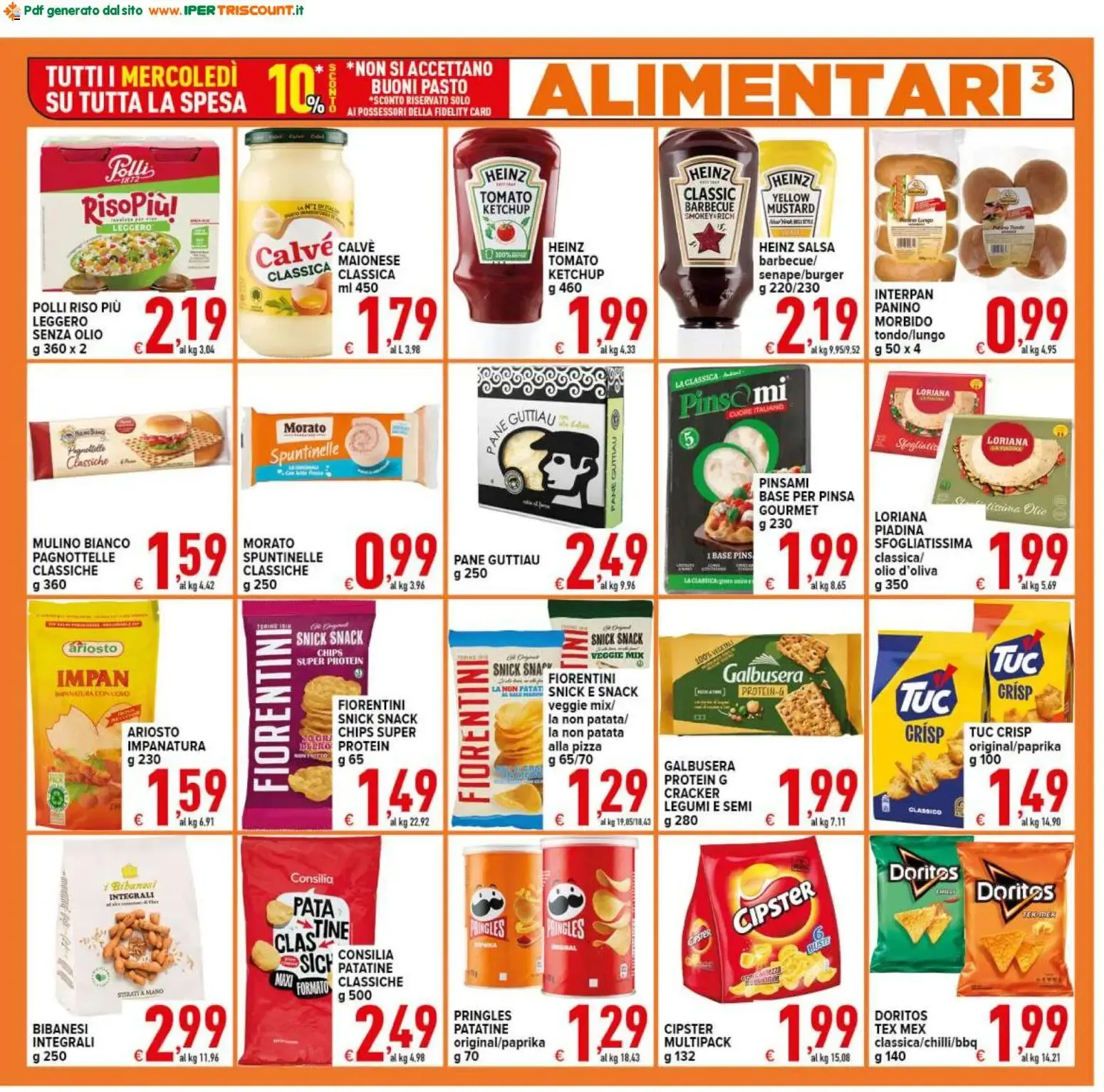 Ipertriscount volantino dal 12/08/2026 - online Offerte da 12 agosto a 20 agosto di 2026 - Pagina del volantino 3