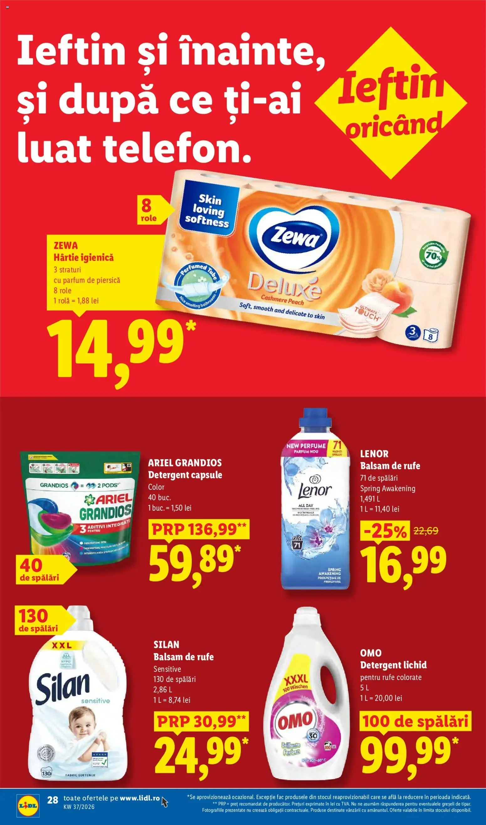 Catalog Catalog LIDL 07.09.2026 - Oferta și Revista online de la 7 septembrie până la 13 septembrie 2026 - Revista Pagina 28