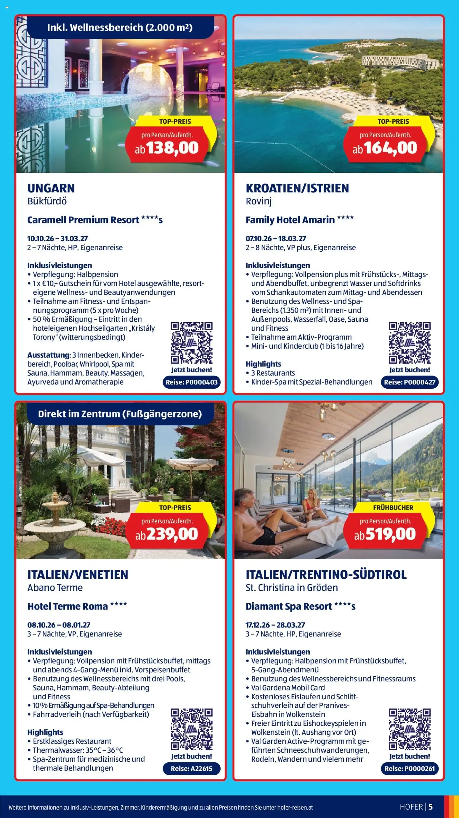 Hofer katalog 2026 ab 30.09.2026 - Angebote, Aktionen von 30. September bis 27. Oktober 2026 - Flugblätt seite  5
