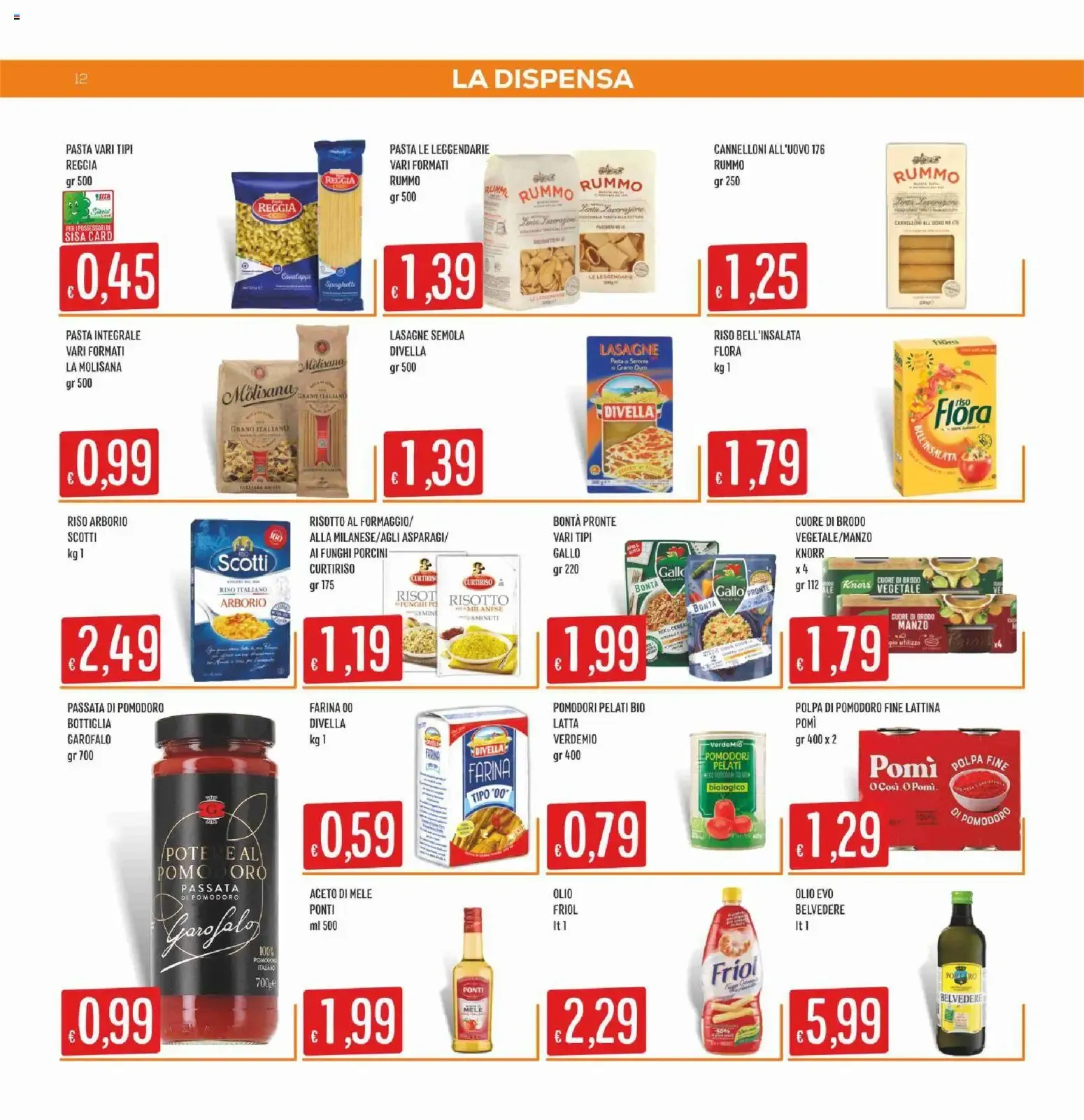 SISA: L'ESTATE DELLA Convenienza da 23 luglio a 5 agosto di 2026 - Pagina del volantino 12