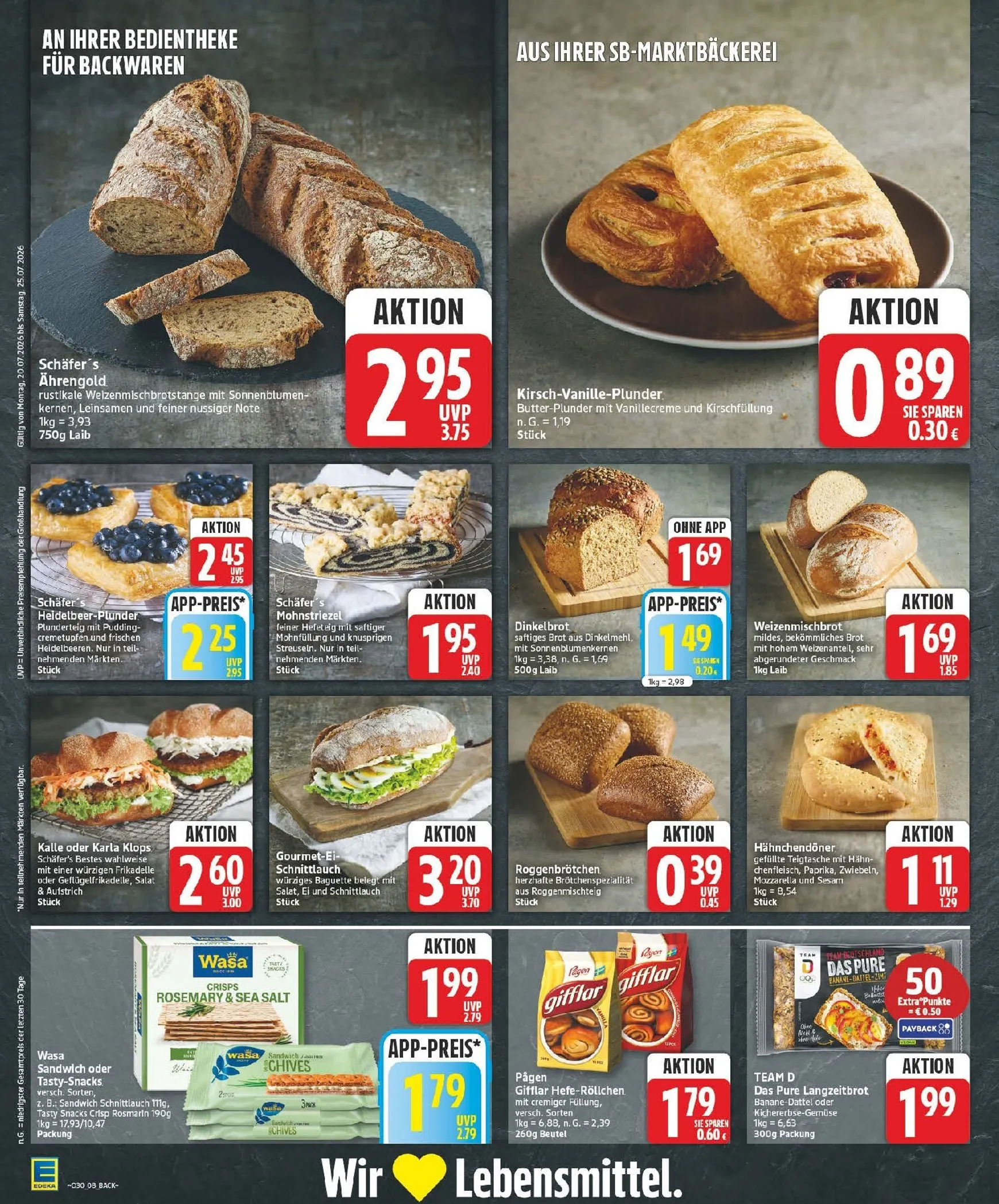 Edeka Prospekt nächste Woche – von Montag 20.07.2026 bis Samstag 25.07.2026 von 20. Juli bis 25. Juli 2026 - Prospekt seite 8