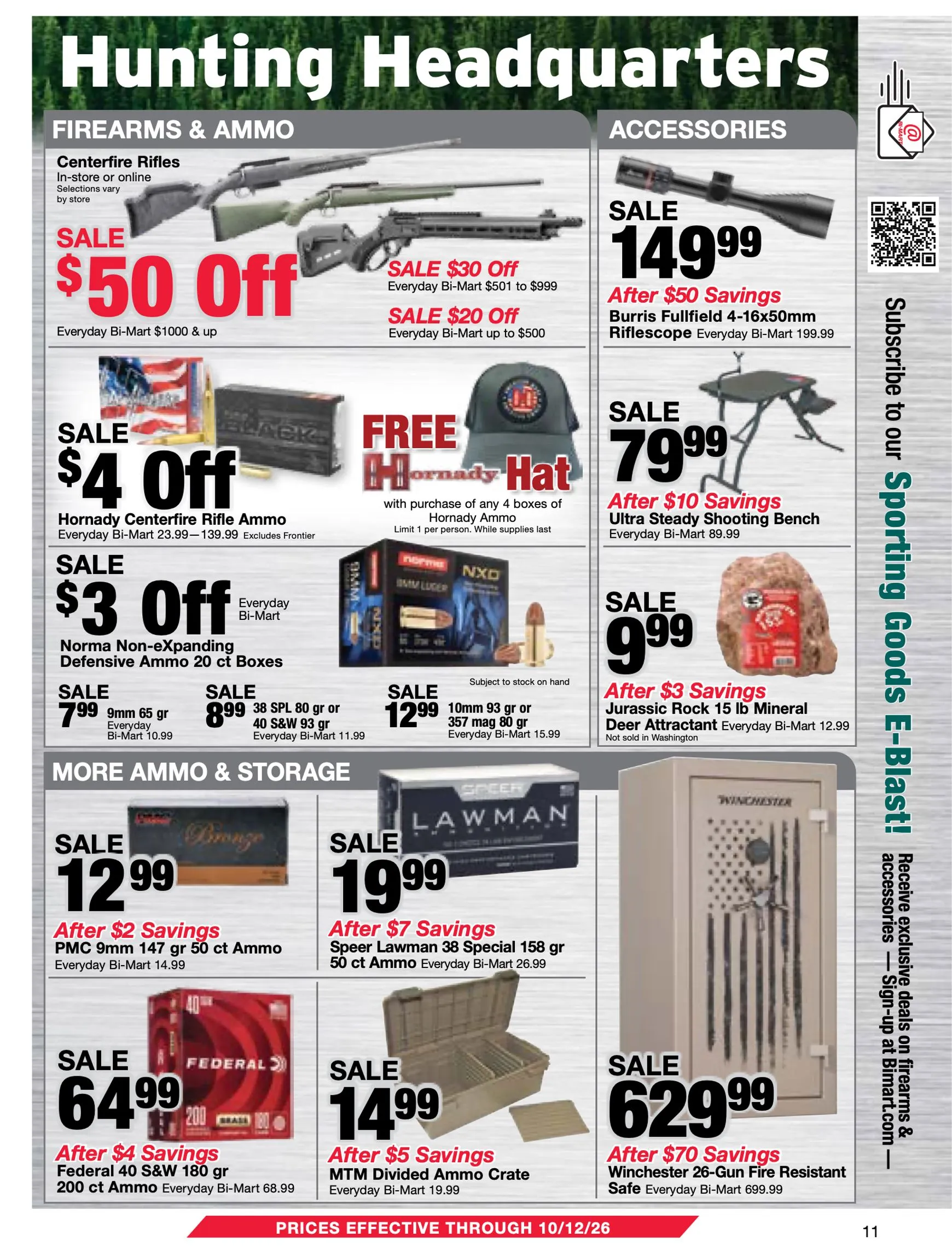 Weekly ad BI-MART Membership Savings Book! from September 29 to October 12 2026 - Page 11