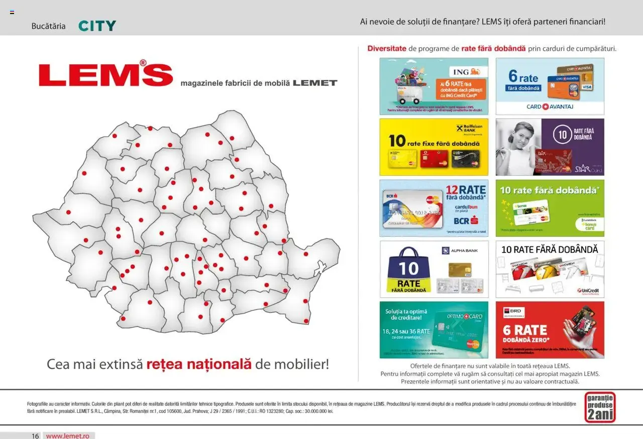 Catalog LEMS - Bucătăria CITY de la 17 noiembrie până la 31 ianuarie 2027 - Revista Pagina 16