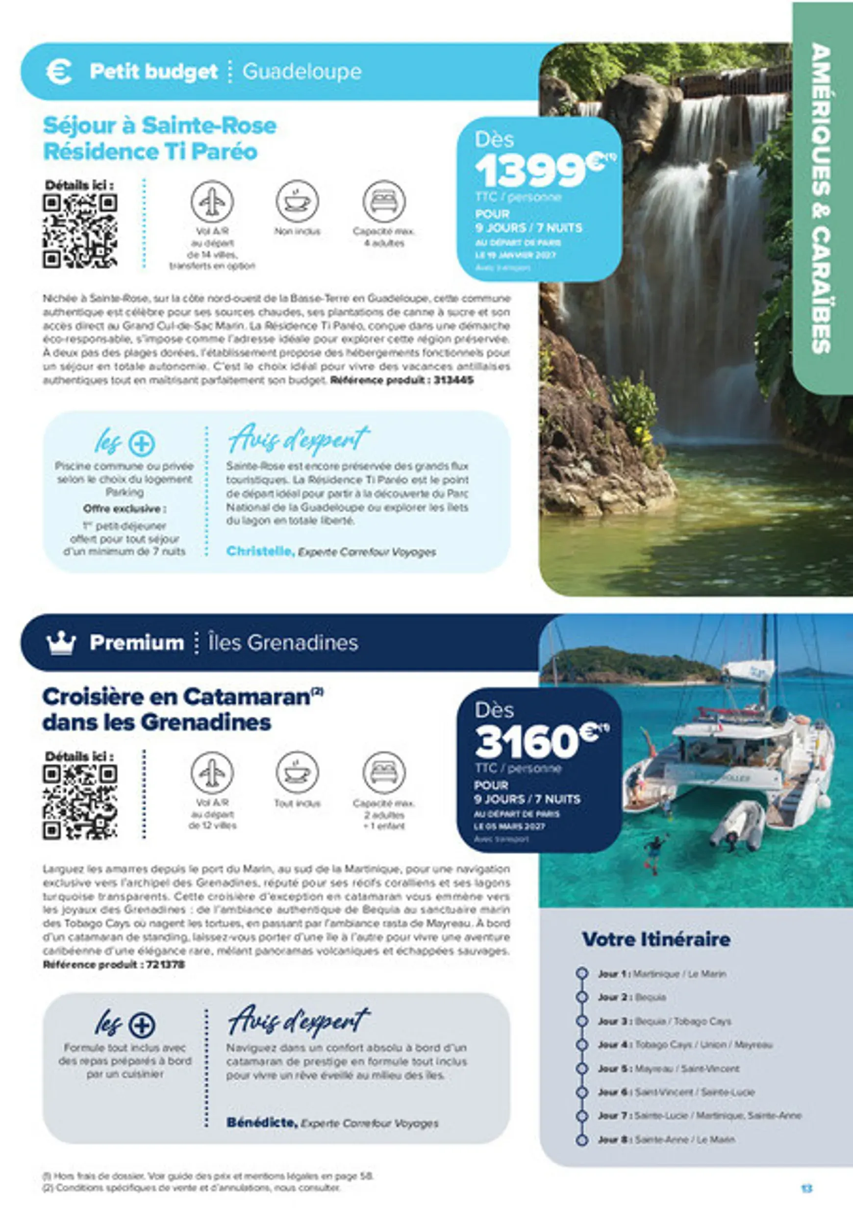 Carrefour Voyages - Créations Voyages (Automne-Hiver 2026-2027) du 1 septembre au 31 mars 2027 - Catalogue page 13