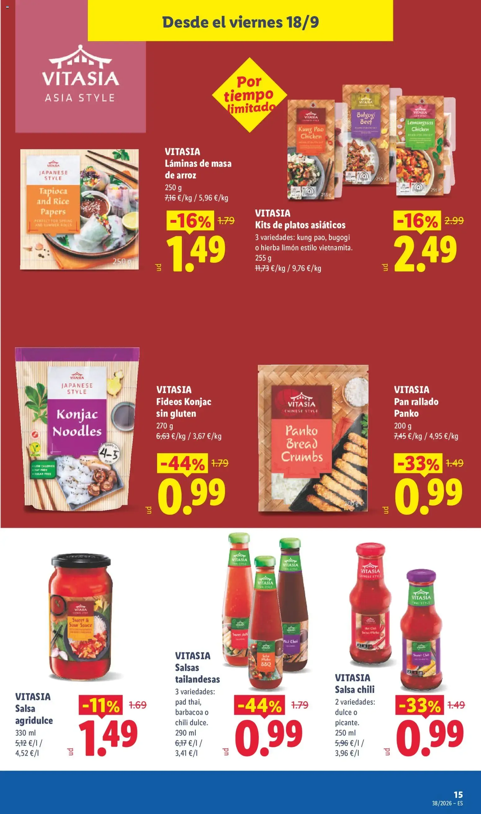 Catálogo de Lidl: Elige el N°1 en calidad-precio 14 de septiembre al 20 de septiembre 2026 - Página 41