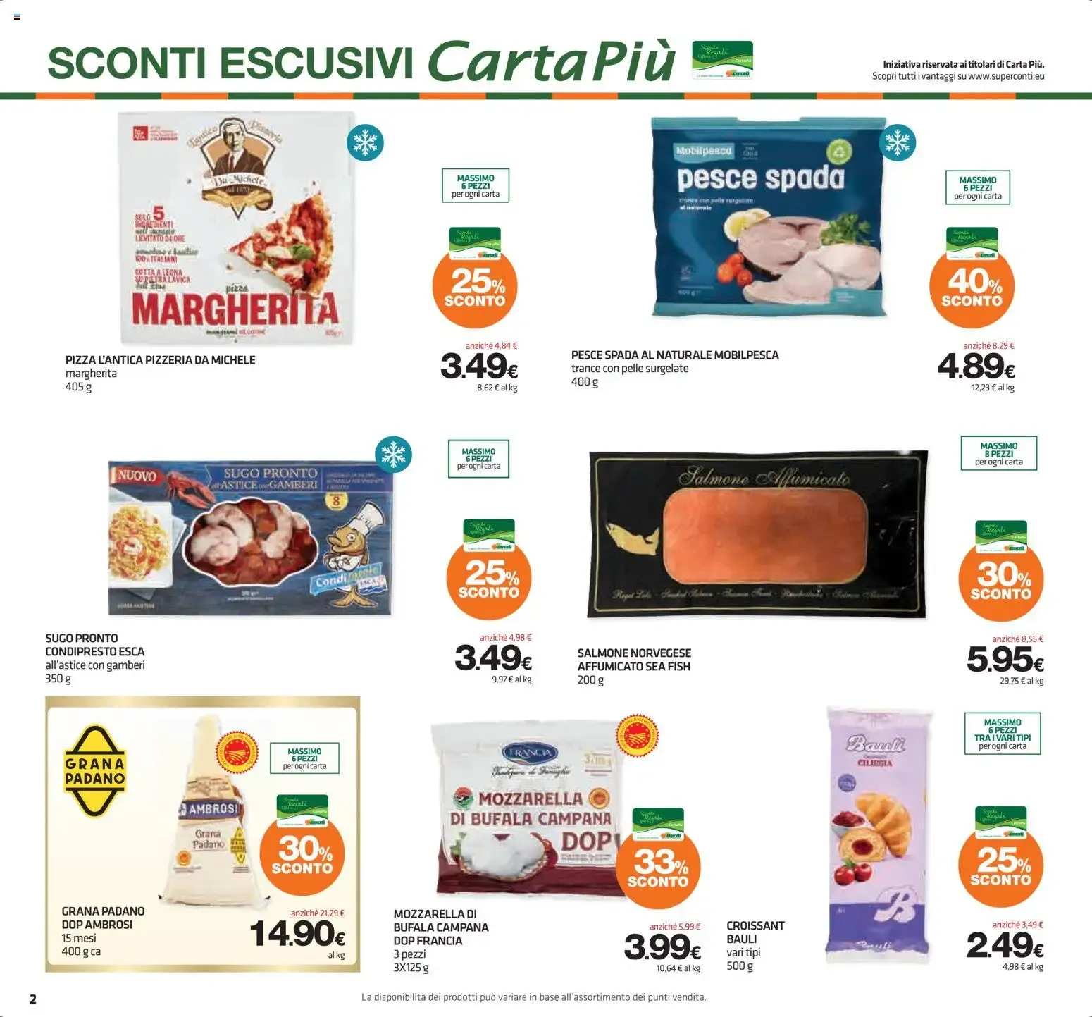 Superconti volantino dal 08/10/2026 - online Offerte da 8 ottobre a 21 ottobre di 2026 - Pagina del volantino 2