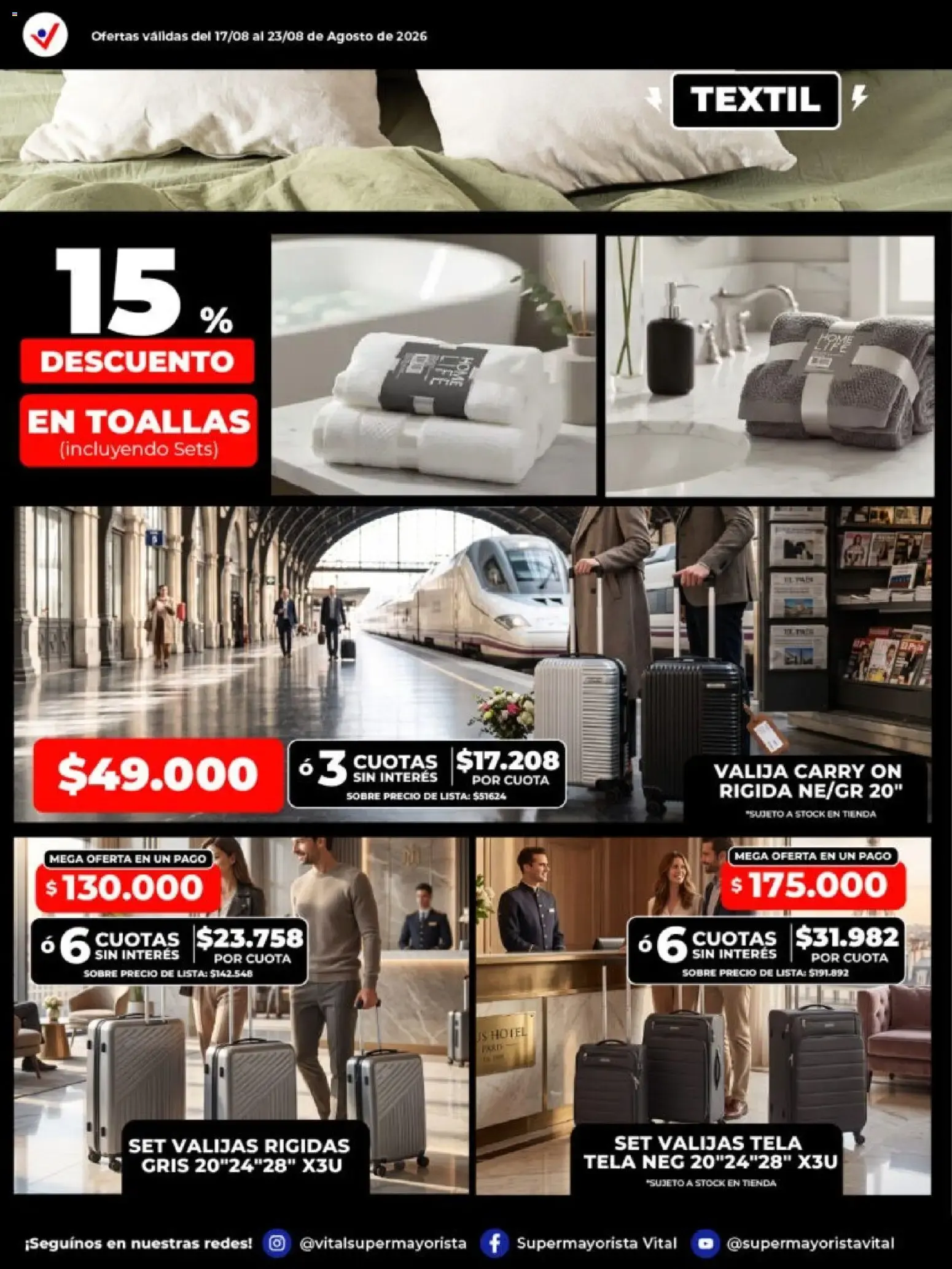 Ofertas de Vital Supermayorista - Ofertas de Smart TVs 17 de agosto al 23 de agosto 2026 - Página 5 del catálogo