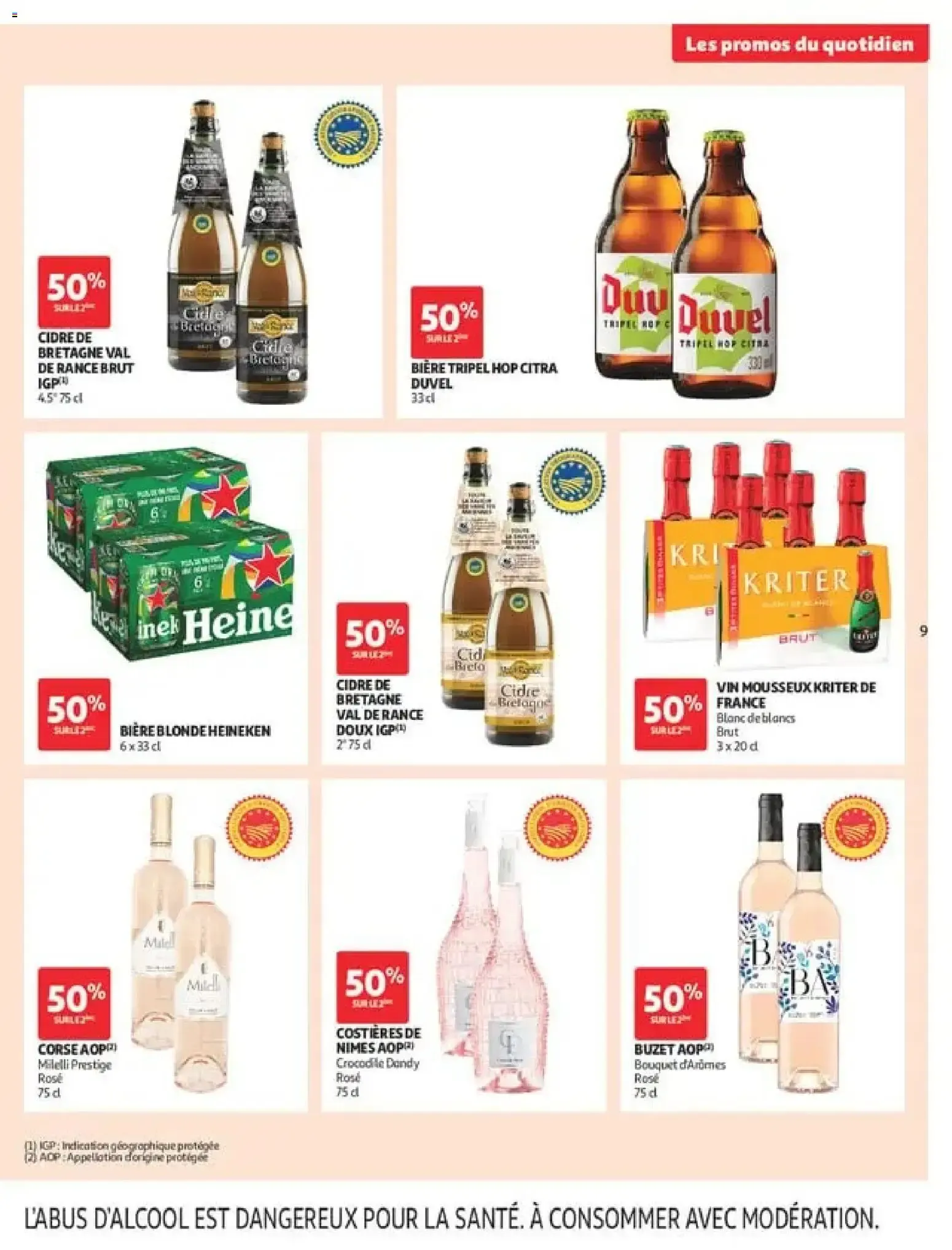 Auchan Les promos du moment à partir du 28/07/2026 - promo en ligne du 28 juillet au 9 août 2026 - Catalogue page 9
