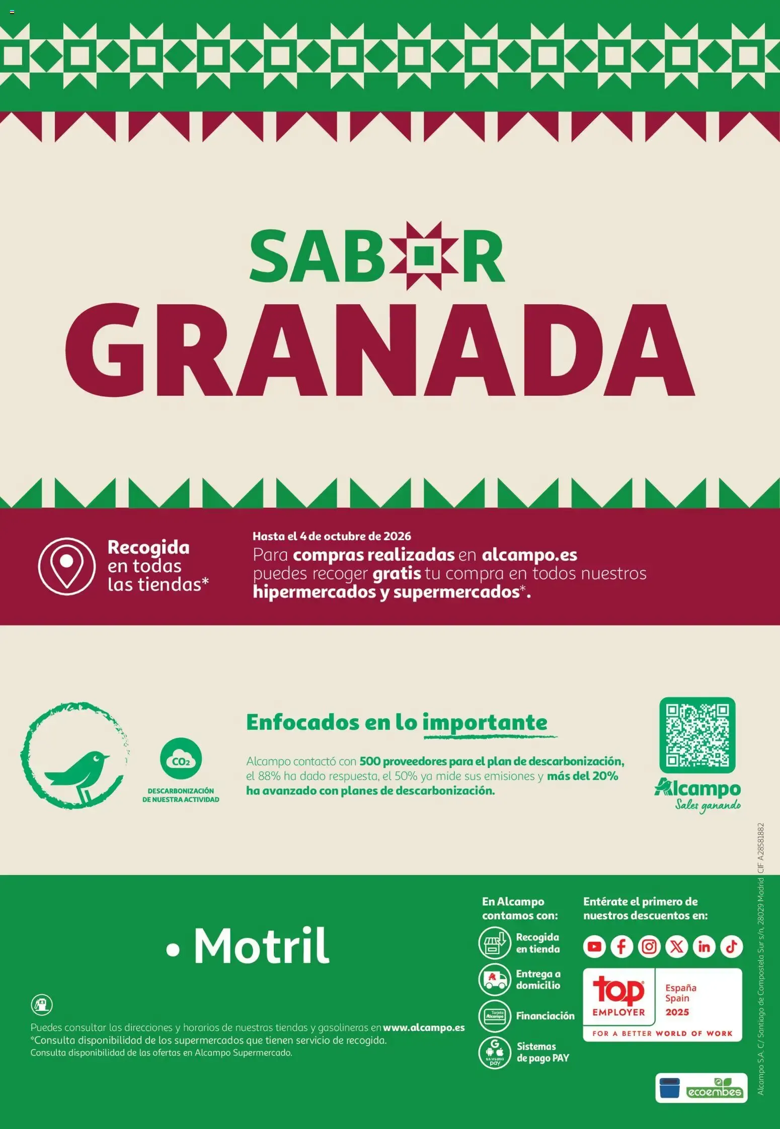 Catálogo de Alcampo Sabor Granada 11/09/2026 - 04/10/2026 11 de septiembre al 4 de octubre 2026 - Página 23