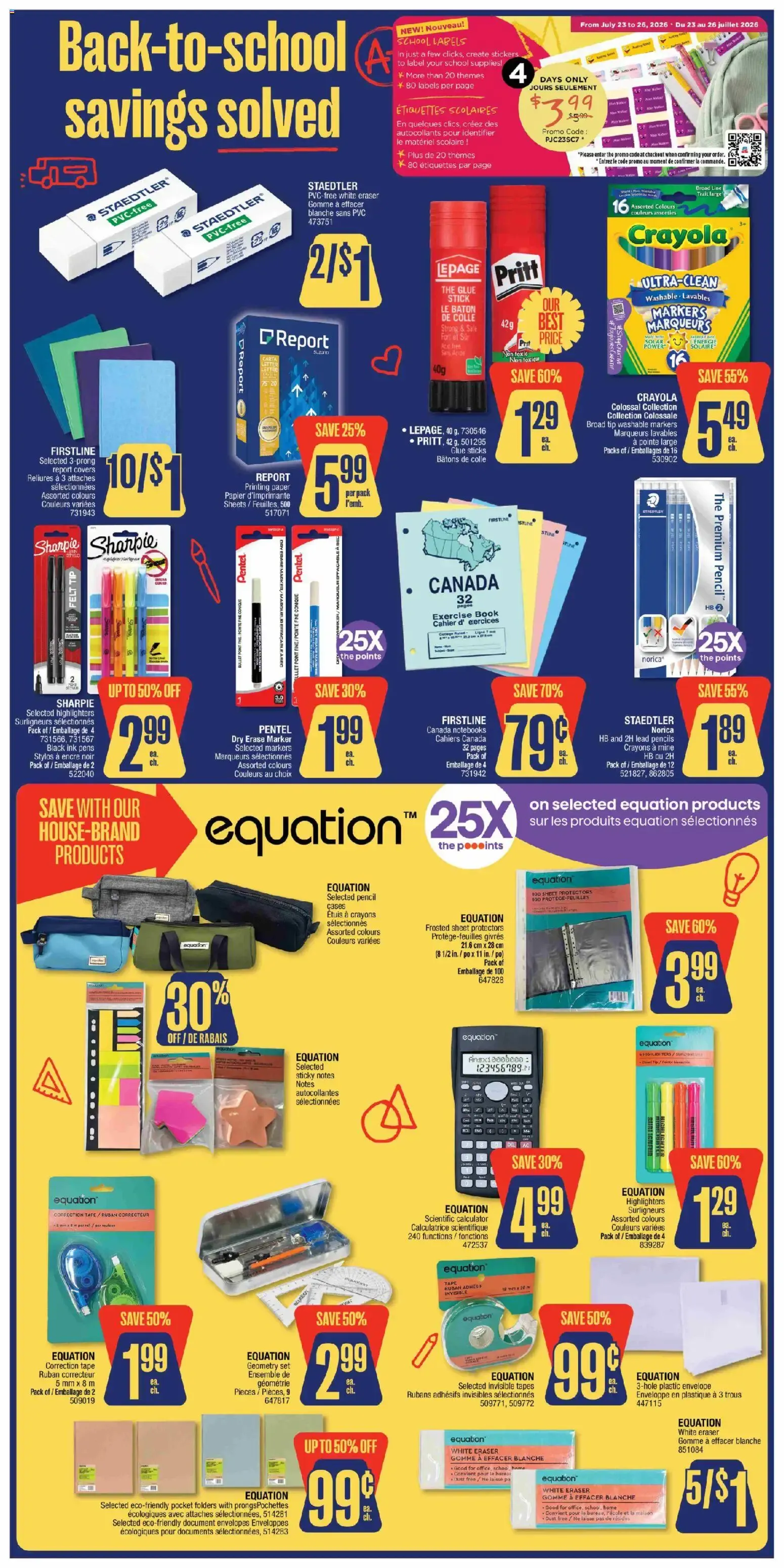 Jean Coutu weekly flyer from Jul 23, 2026 > weekly specials & deals from July 23 to July 29 2026 - flyer page 3