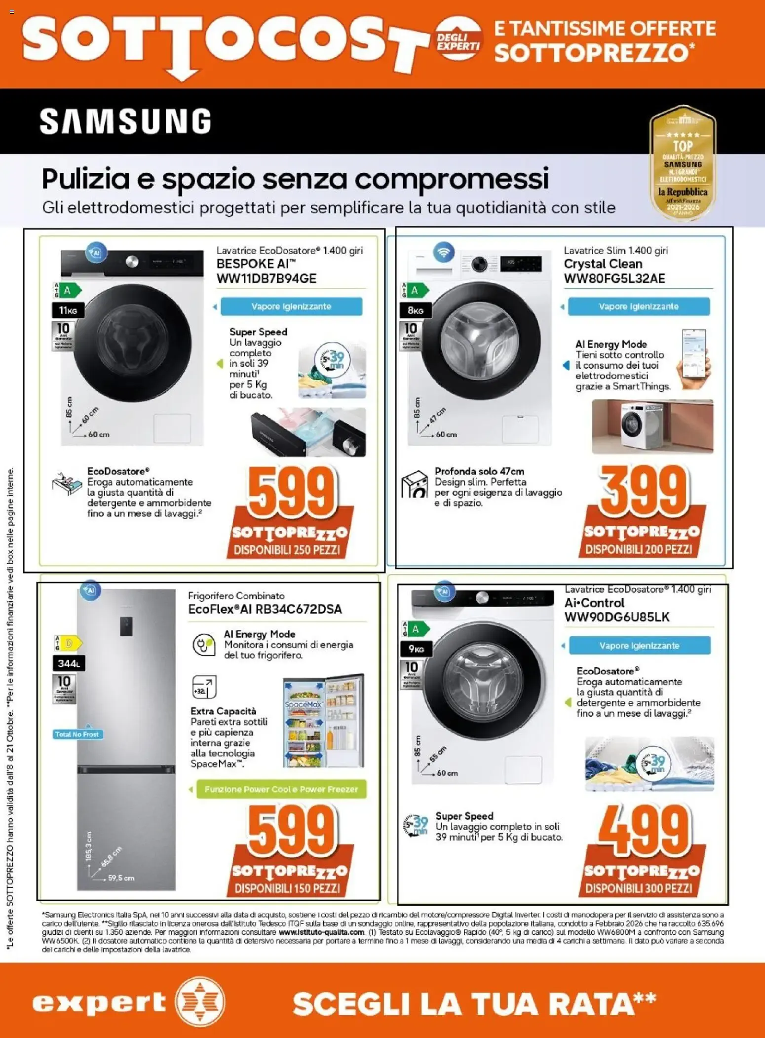Nuovo Expert volantino dal 08/10/2026 > offerte anteprima 🛍️ da 8 ottobre a 17 ottobre di 2026 - Pagina del volantino 26
