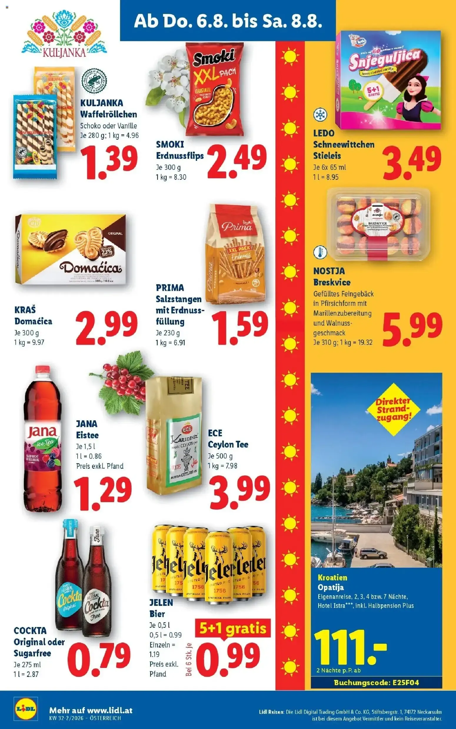 Lidl Plus: Österreichs günstigste Preise von 6. August bis 8. August 2026 - Flugblätt seite 18