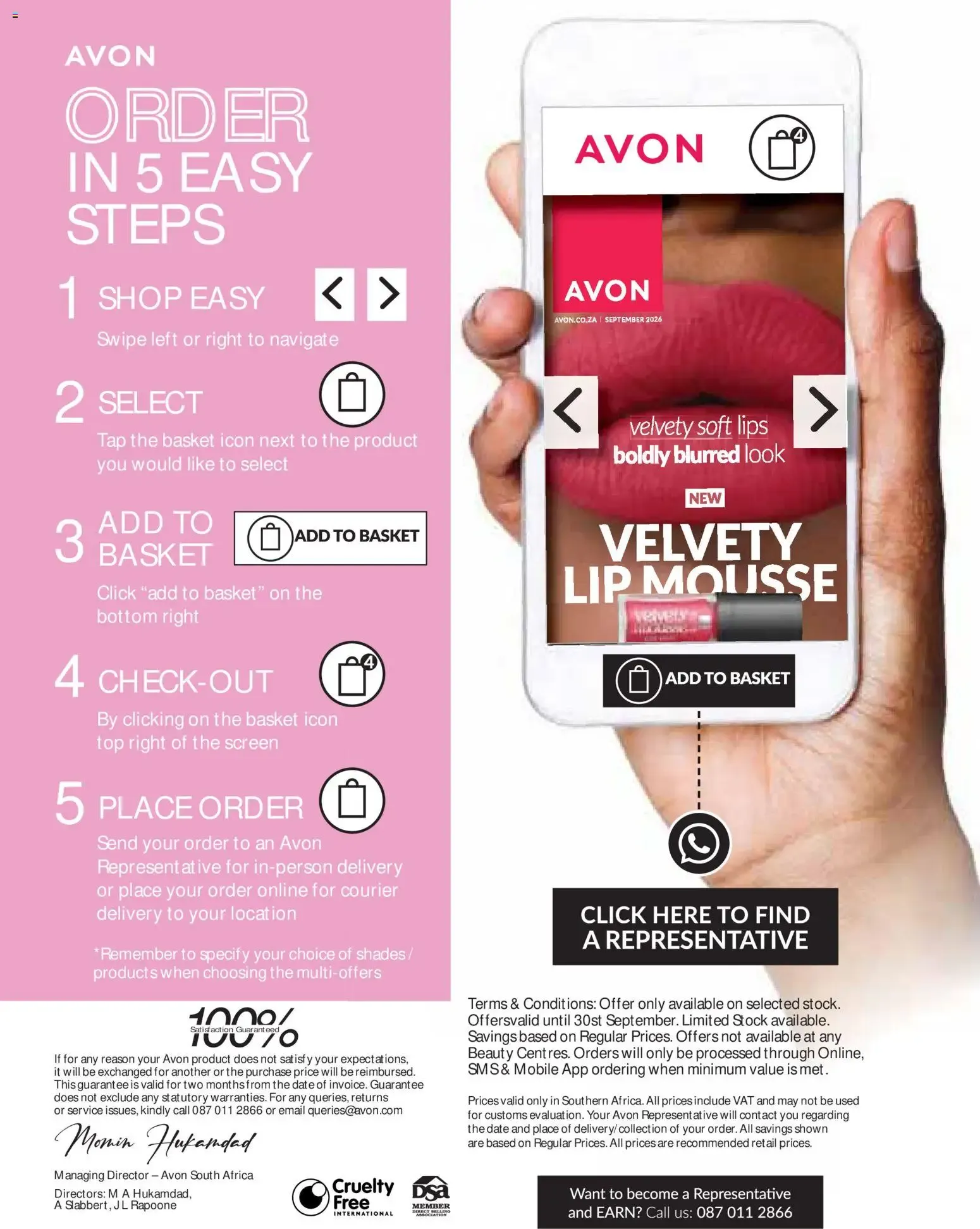 Avon Velvety Lip Mousse from 1 September to 30 September 2026 - Catalogue Page 12