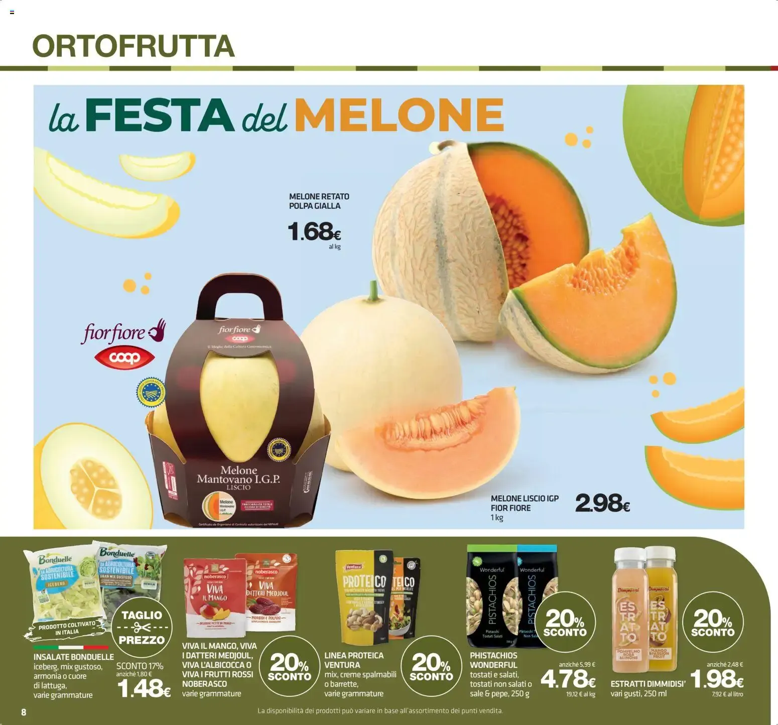 Superconti Supermercati - Grandes Descuentos da 18 giugno a 1 luglio di 2026 - Pagina del volantino 8