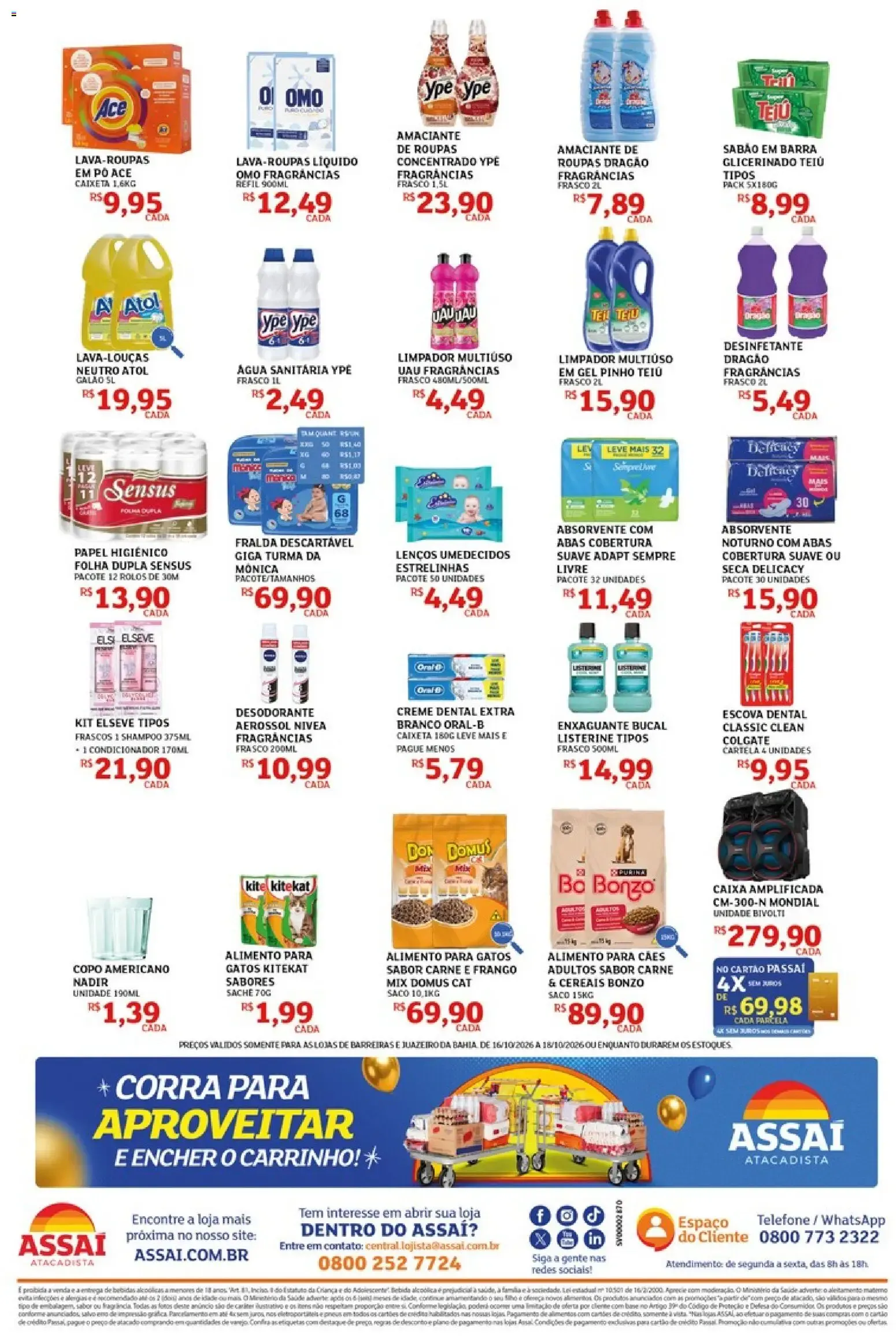 Encarte de Assaí Atacadista ofertas - BA de 16/10/2026 | Promoções Online 16 de outubro até 18 de outubro 2026 - Pagina 4