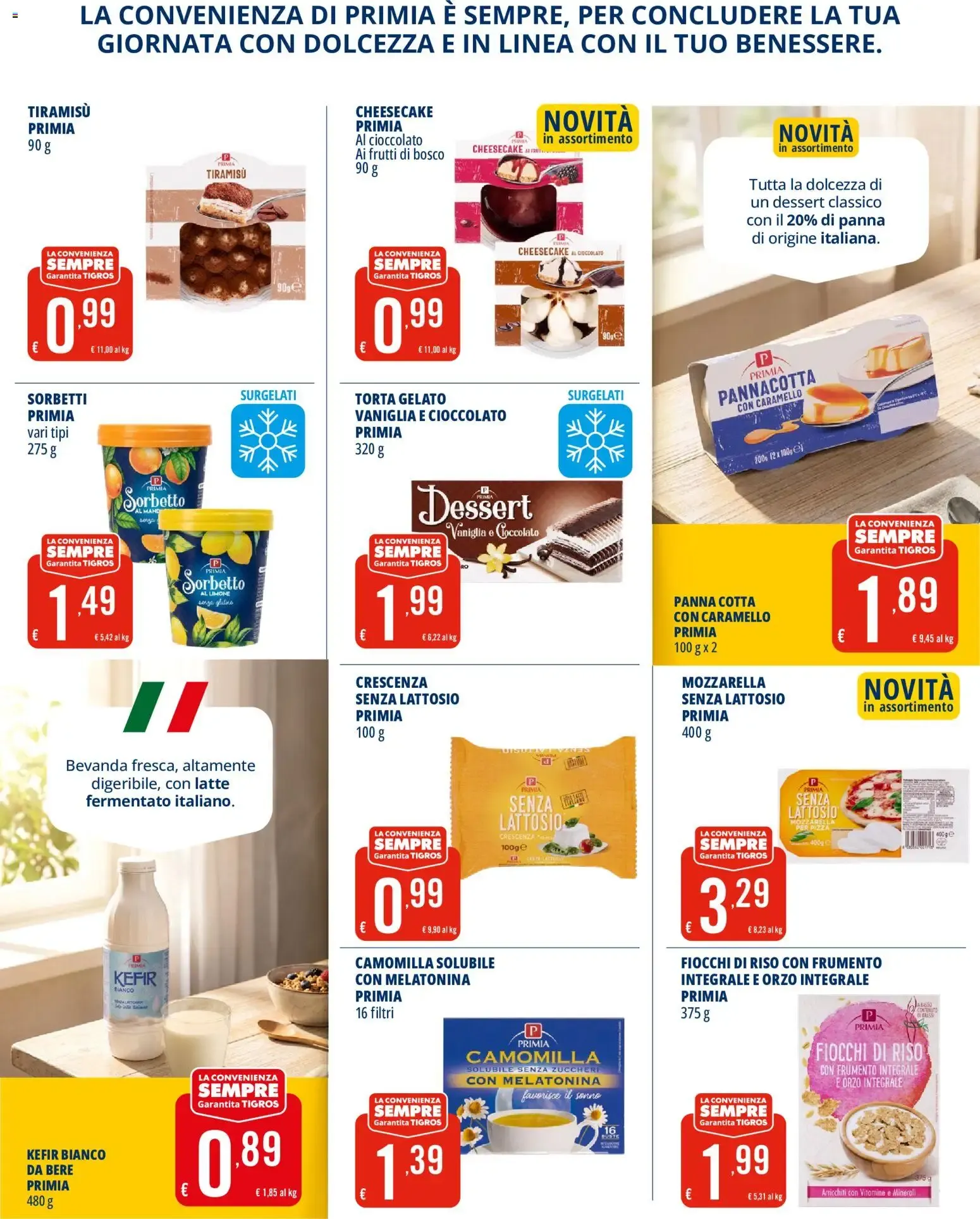 Tigros - La Convenienza Sempre. Prodotti a Marchio Convenienti. da 2 settembre a 15 settembre di 2026 - Pagina del volantino 4